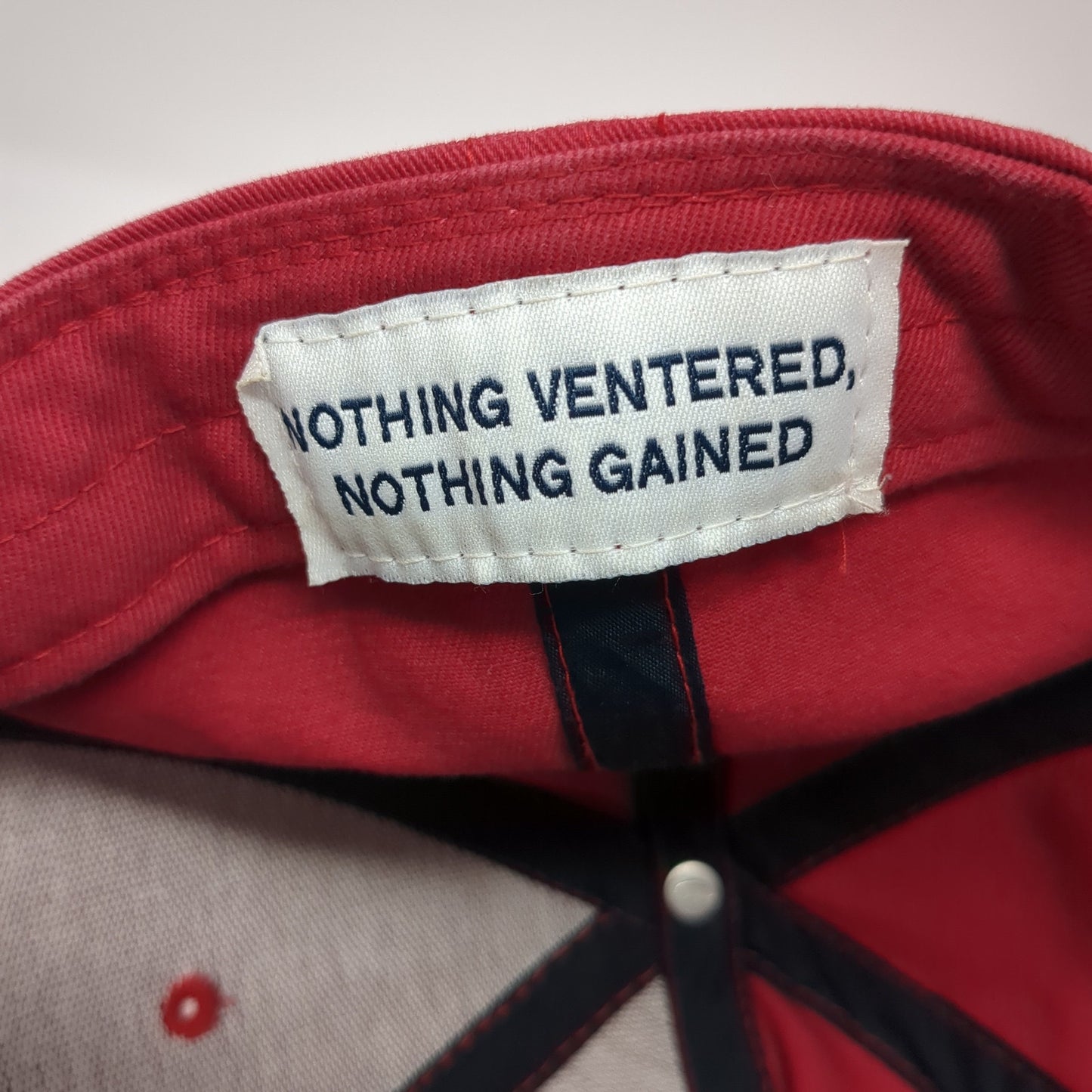 Venter Surf & Sport Key West Snapback Hat Red One Size Adjustable Embroidered