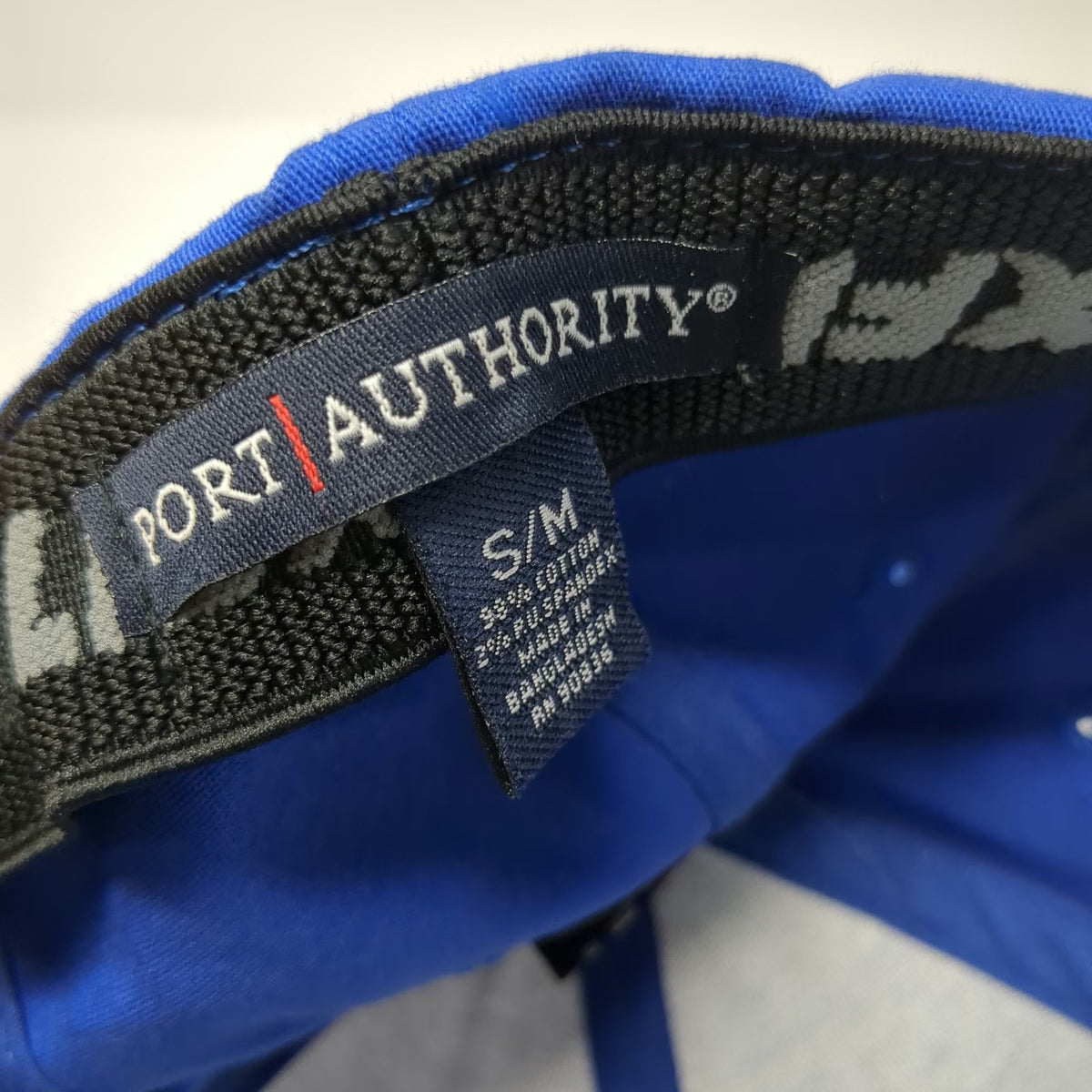 Port Authority Cap Blue M Nokia Lumia Logo Flexfit Embroidered Cotton Hat