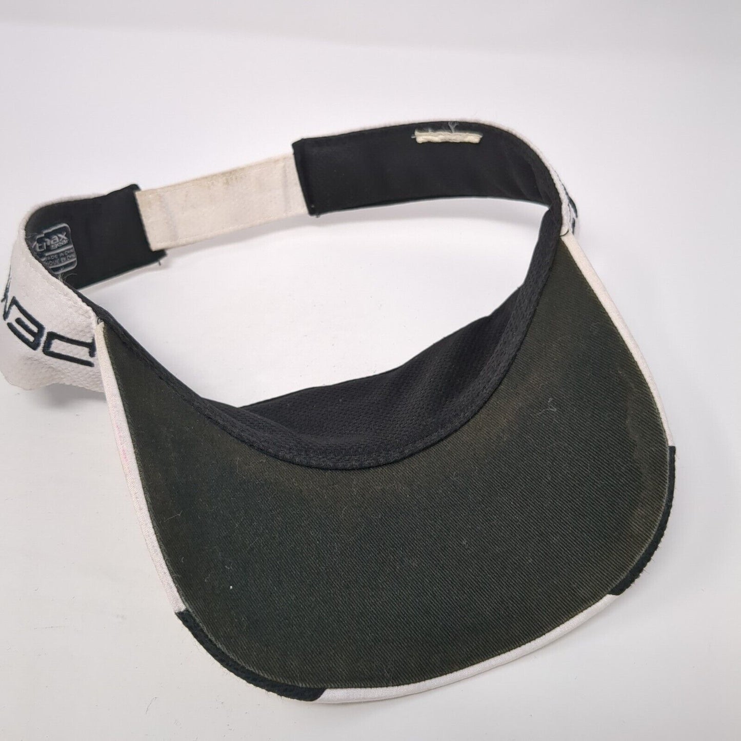 TaylorMade Strapback Sun Visor Hat White One Size Tmax Gear Adjustable