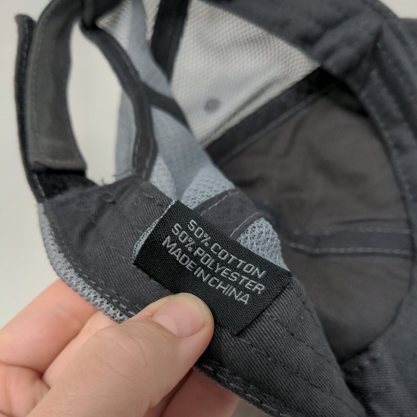 Chevrolet Stingray Strapback Mesh Back Trucker Hat Gray One Size 6 Panel