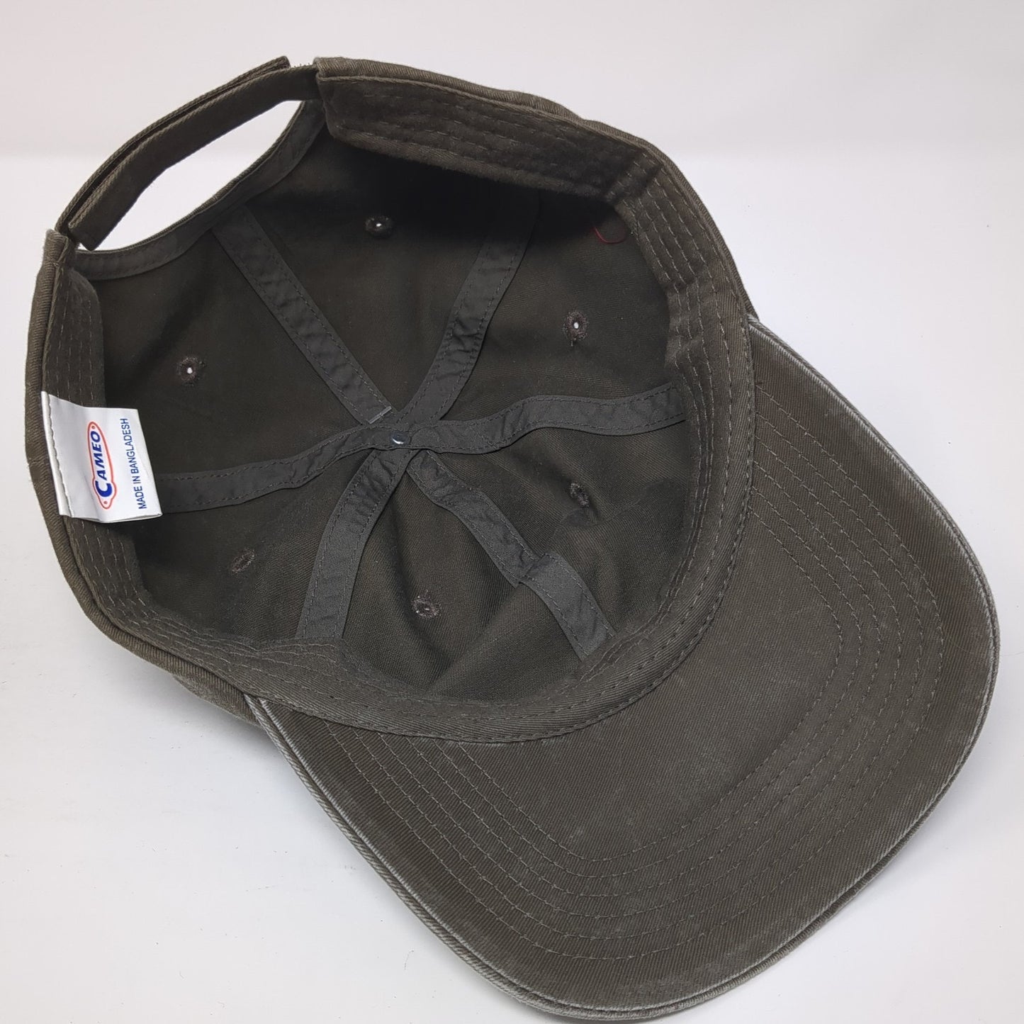 Don't Just Sit There Paddle! Strapback Hat Brown One Size Adjustable