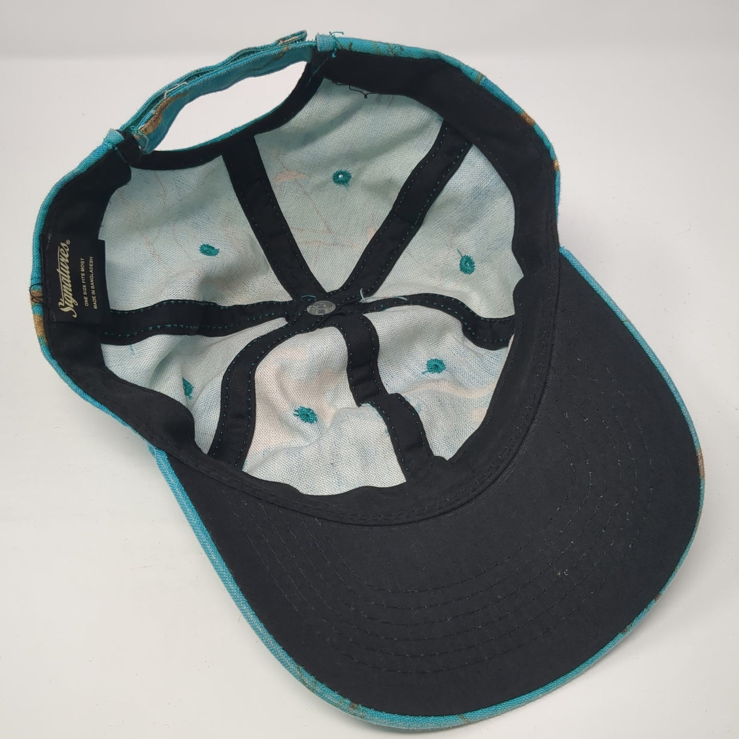 Signatures Strapback Baseball Cap Multicolor One Size Adjustable Camouflage