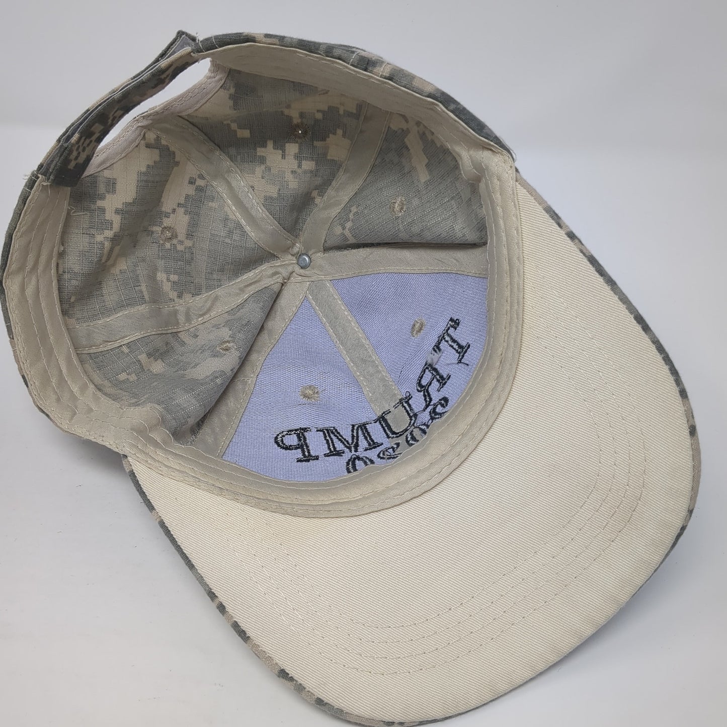 Trump 2020 Keep America Great Strapback Hat Multi Camo One Size 6 Panel
