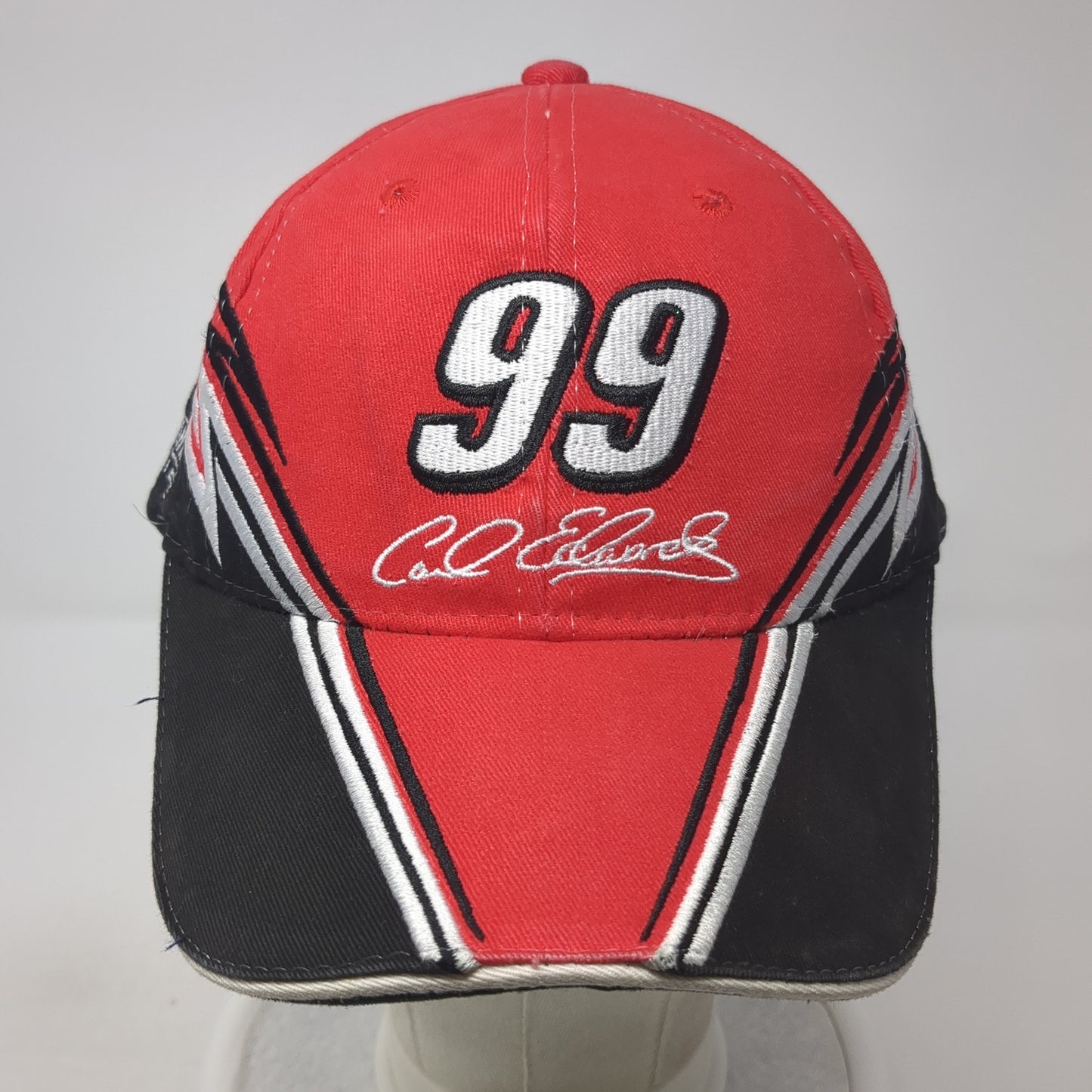 99 Carl Edwards Strapback Hat Multi One Size Office Depot NASCAR Chase
