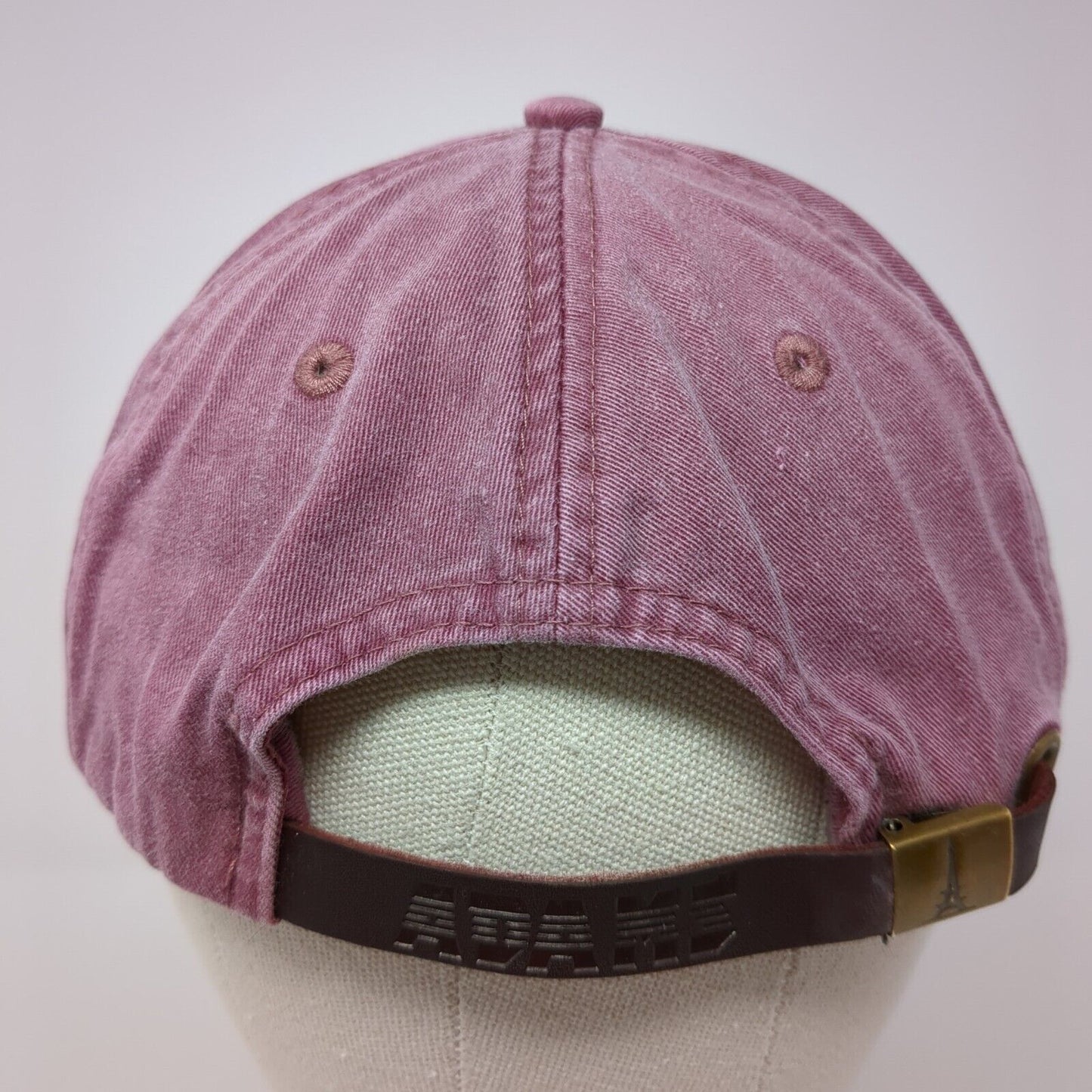 Conserve Wildlife Foundation of New Jersey Slideback Hat Red OS Adjustable Adams
