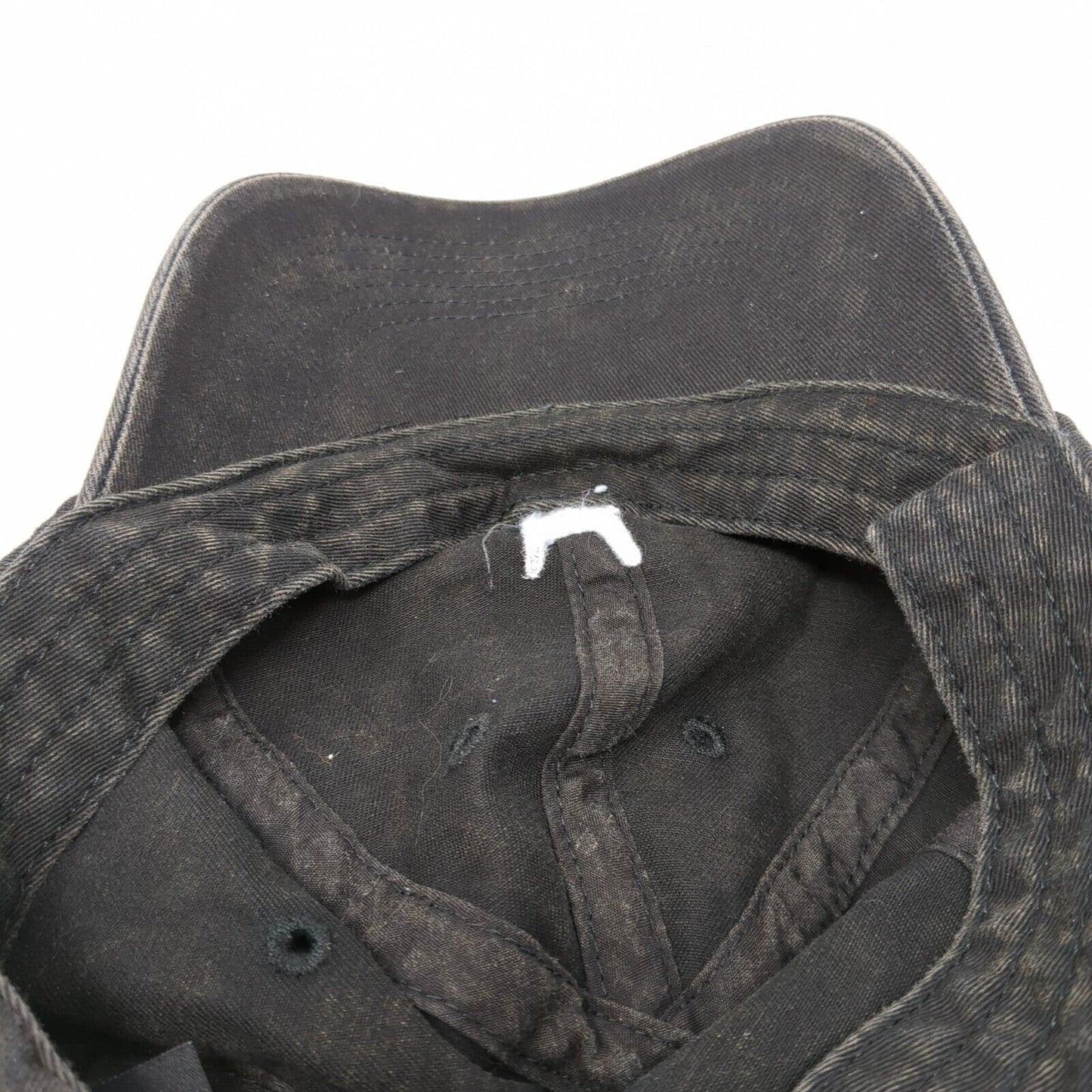 Hang Loose Slideback Hat Black One Size Adjustable Embroidered Solid