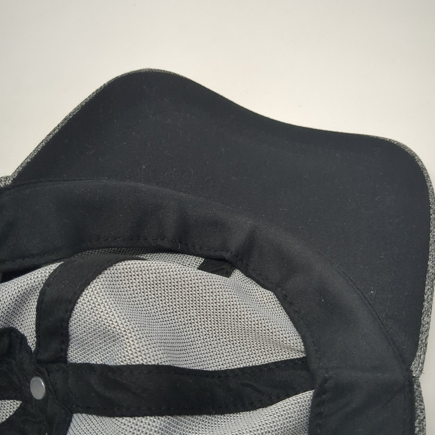 Hind Strapback Hat Gray One Size Adjustable Solid Vent Holes Outdoor
