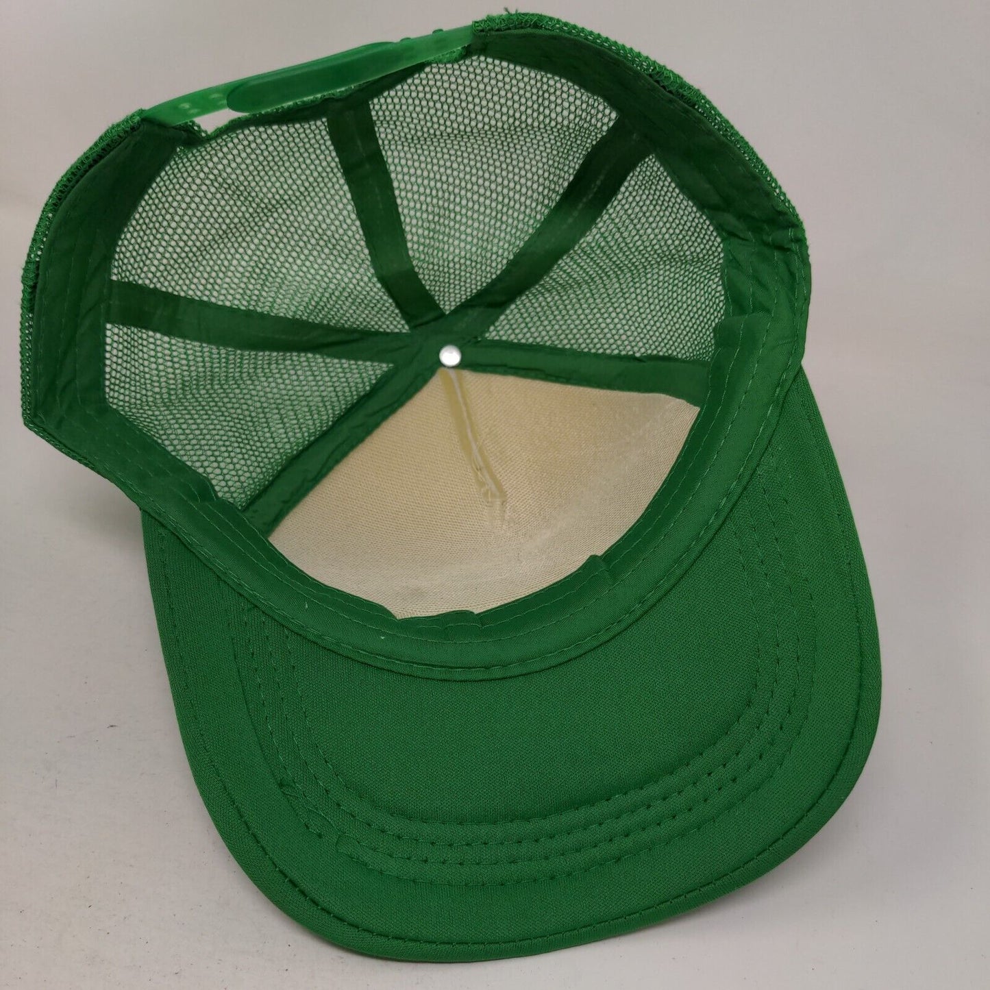 RAAB Real As A Bitch Snapback Mesh Back Trucker Hat Green One Size 5 Panel