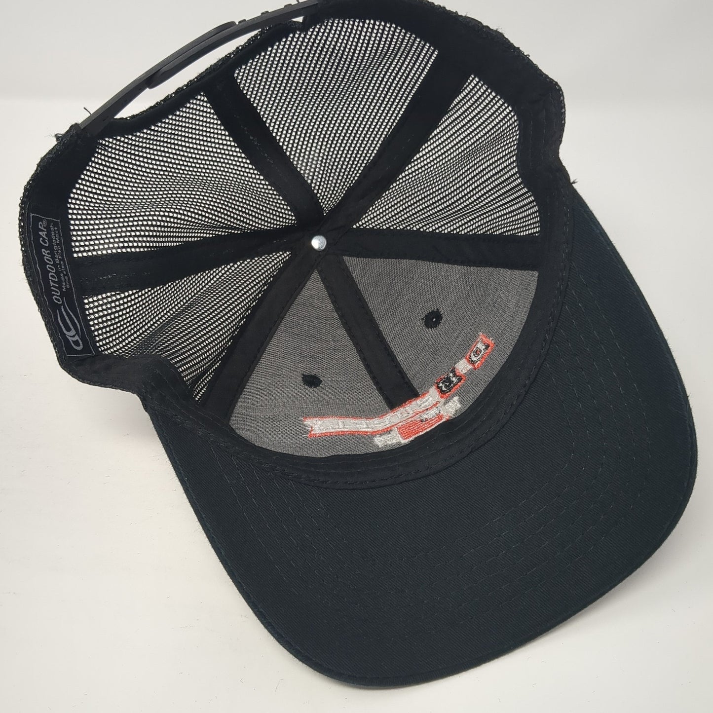 D&B Supply 1959 Snapback Trucker Hat Black OS Adjustable Mesh Back Outdoor Cap
