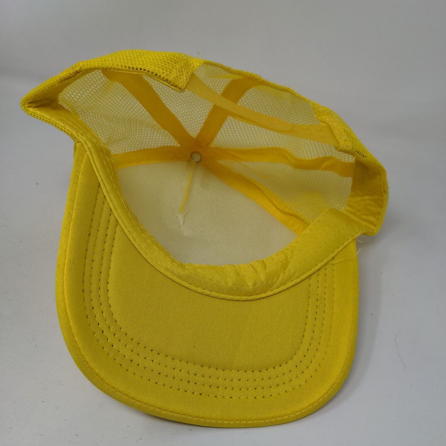 Afro Woman My Roots Snapback Mesh Back Trucker Hat Yellow One Size