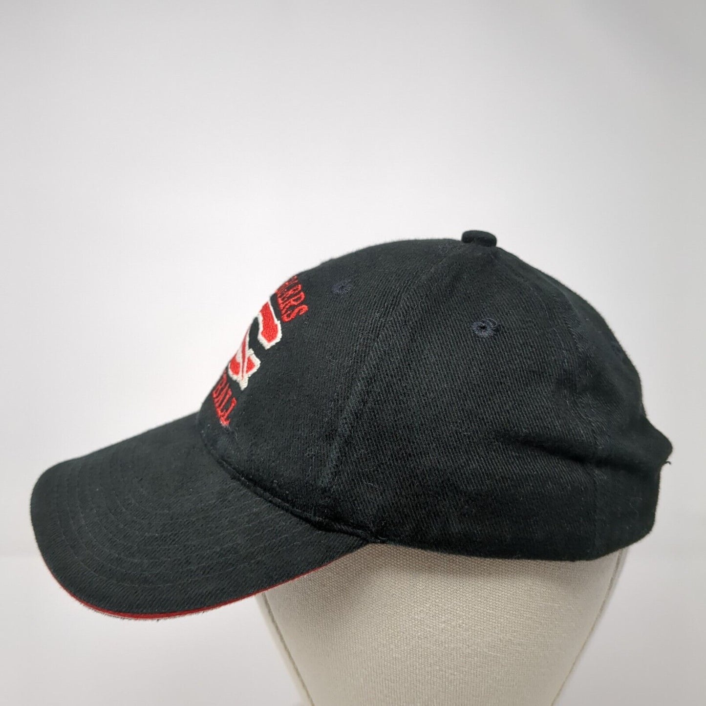Chargers Football Slideback Hat Black One Size Adjustable Embroidered