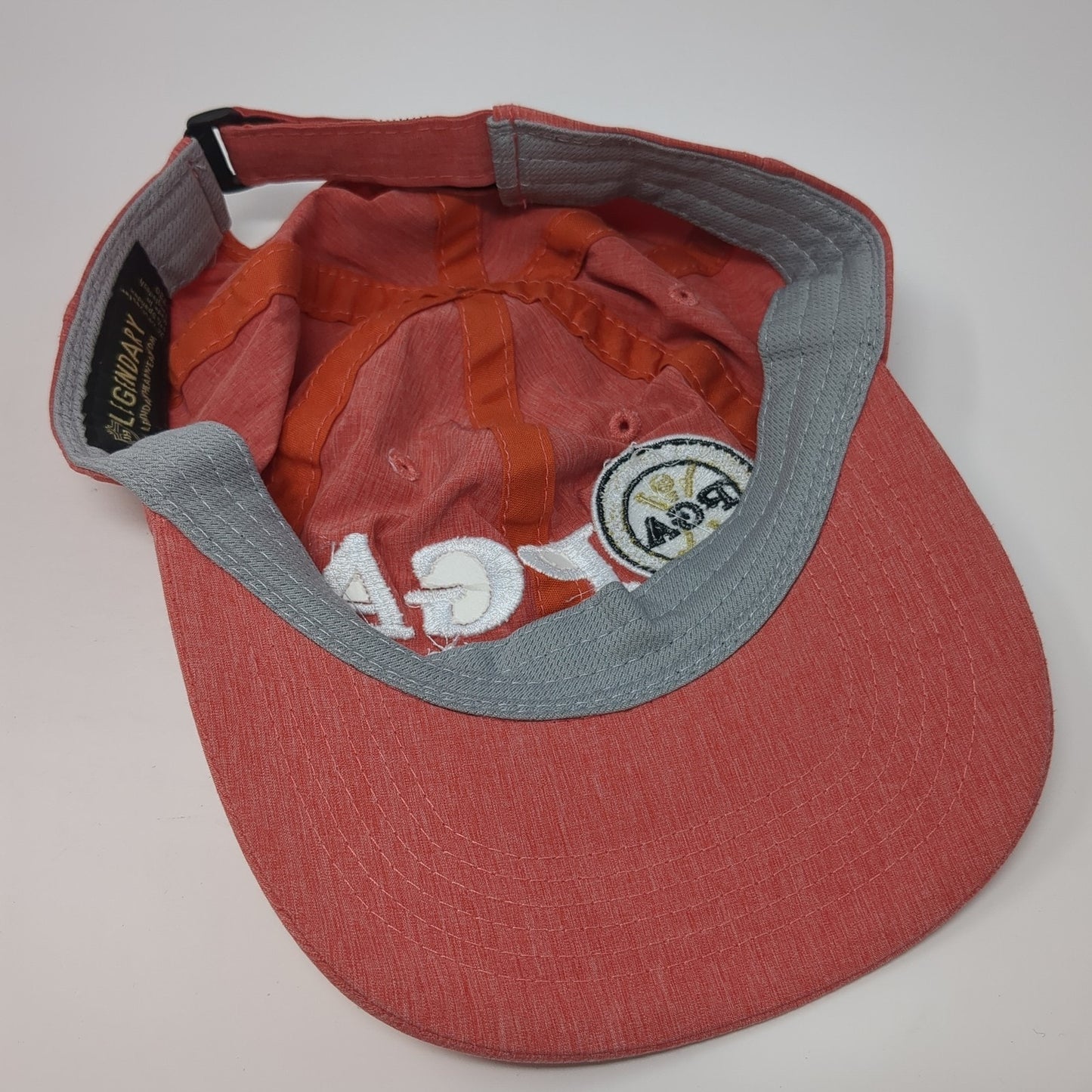 PGA Rocky Mountain Strapback Baseball Cap Red One Size Adjustable Legendary