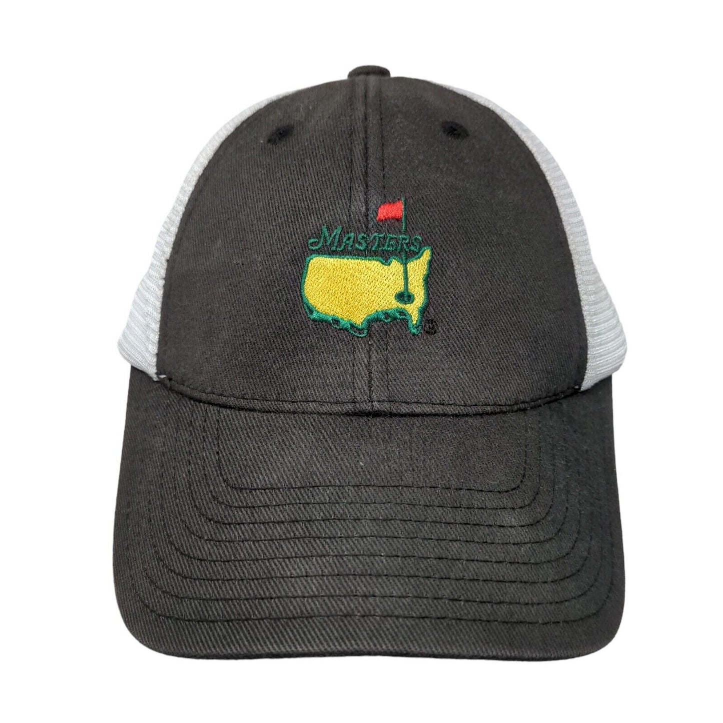Masters Golf Strapback Mesh Back Trucker Hat Multi One Size Embroidered