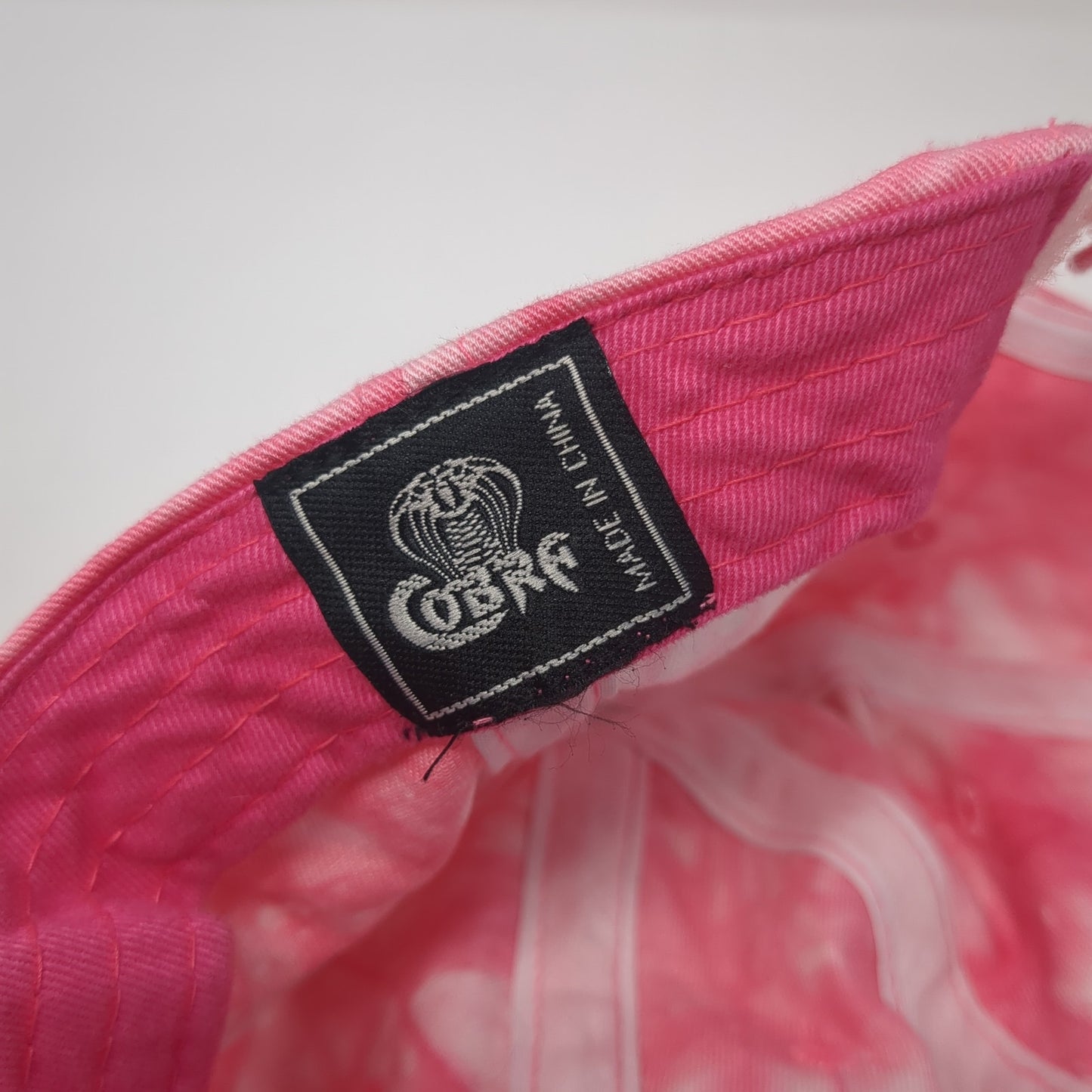Colorado Strapback Hat Pink Tie Dye One Size Adjustable Cobra 6 Panel