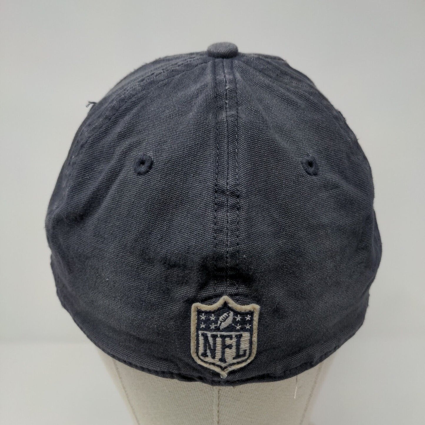 St. Louis Rams Fitted Hat Blue L/XL 6 Panel Retro Sport Reebok NFL
