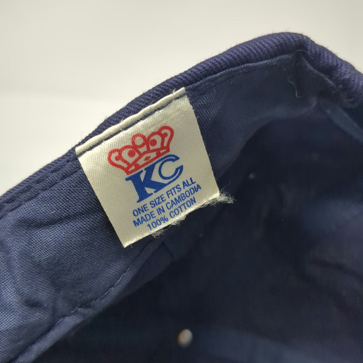 KC 5 Panel Blue One Size Sumner Car Show 2002 Rope Snapback Hot Rod Hat Vintage