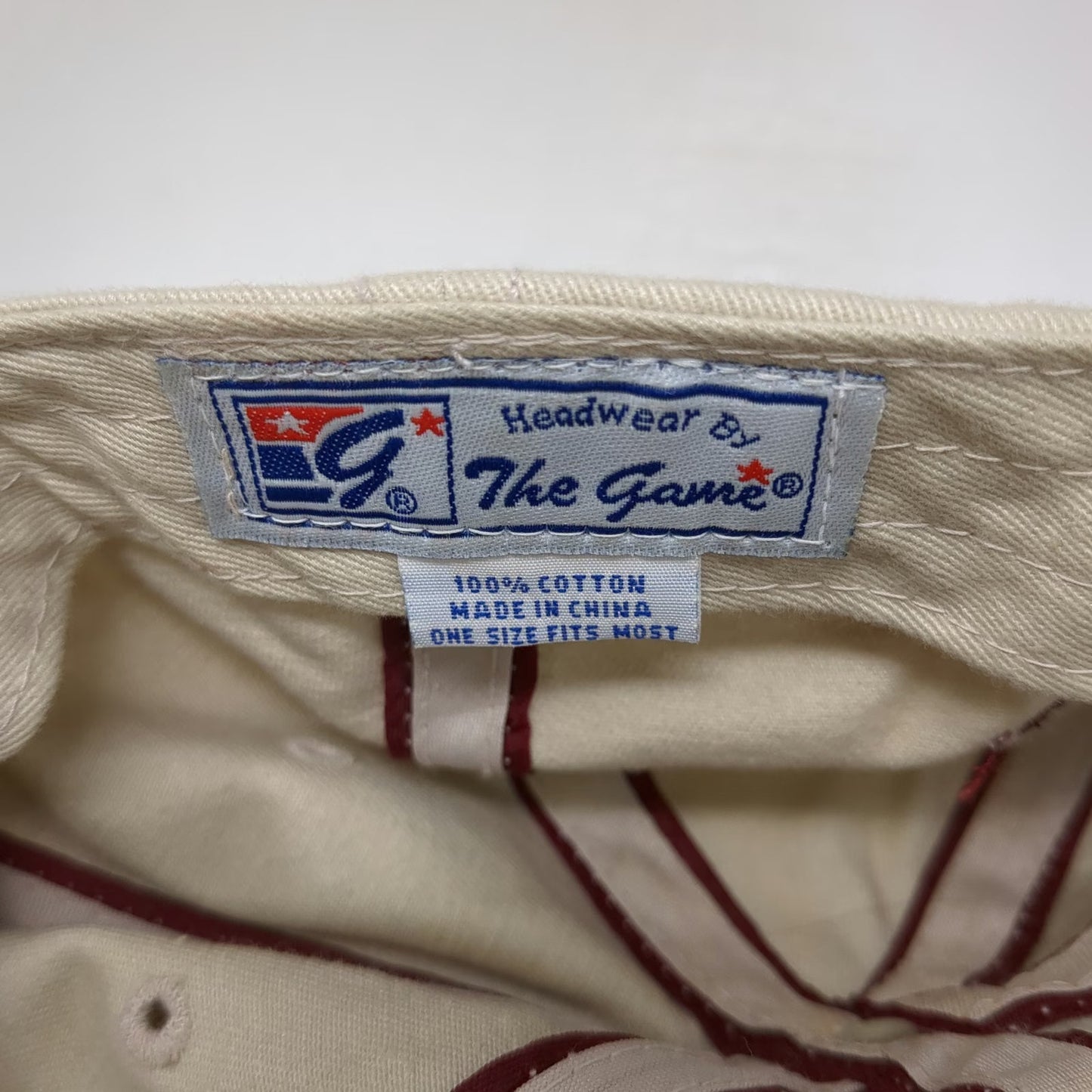 The Game Baseball Cap Beige One Size Tamarack Trailhead To Discovery Hat