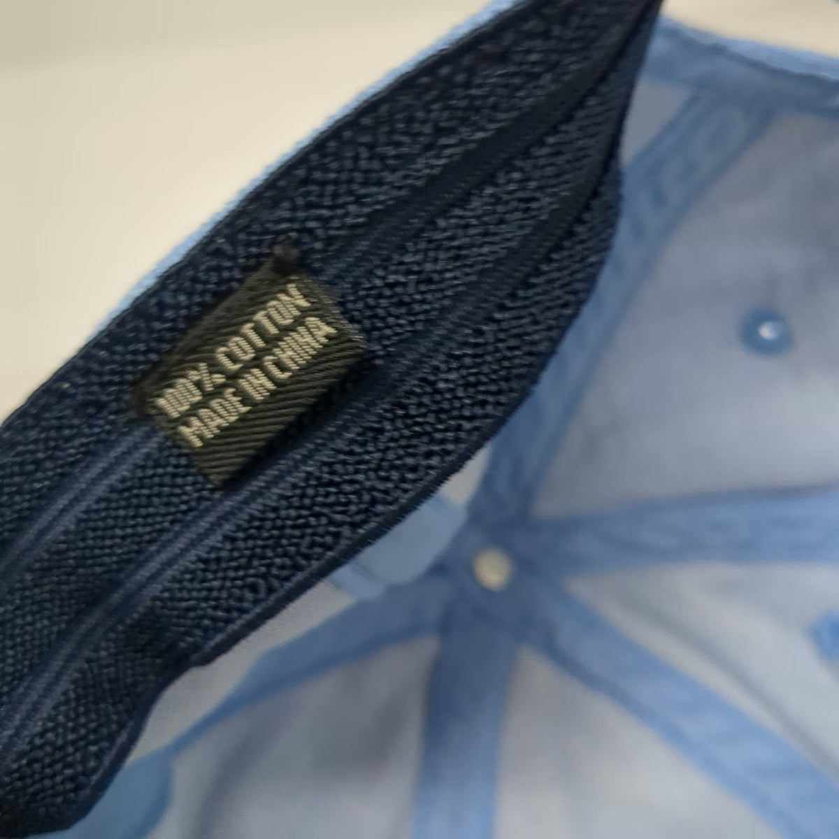 Page Tuttle Banbury Golf Club Hat Blue One Size Baseball Cap Slideback Strap