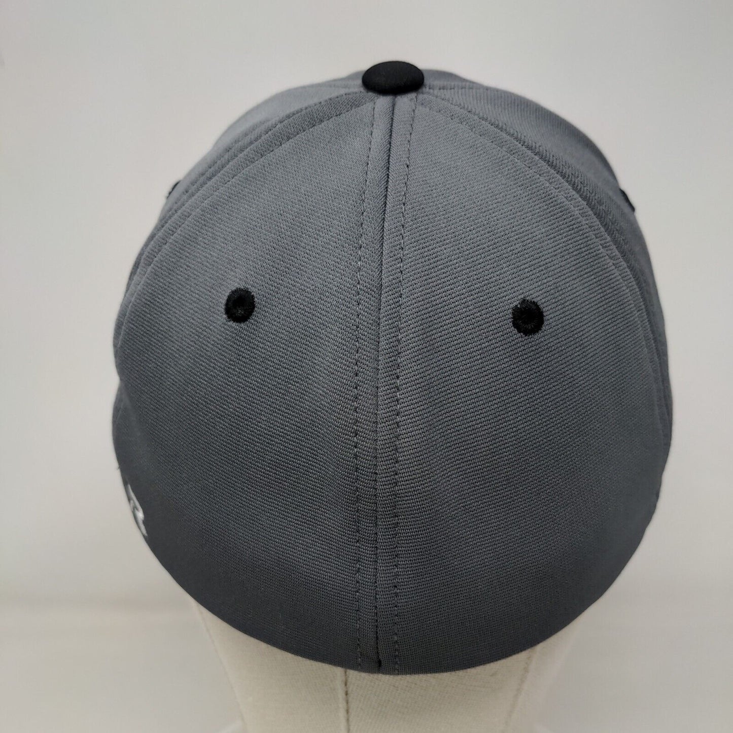 AngularJS Fitted Hat Gray S/M Embroidered Logo Colorblock Richardson