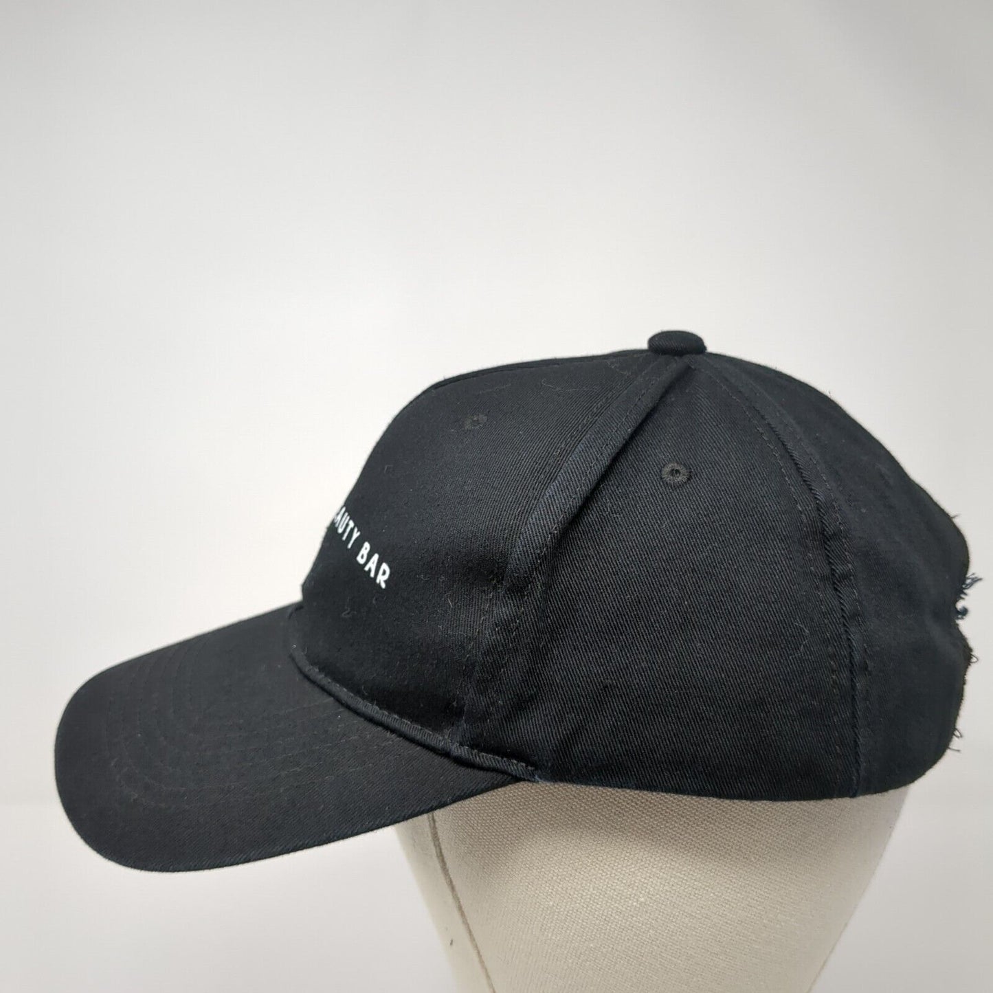 Inked Beauty Bar Slideback Hat Black One Size Adjustable Graphic Print Cotton