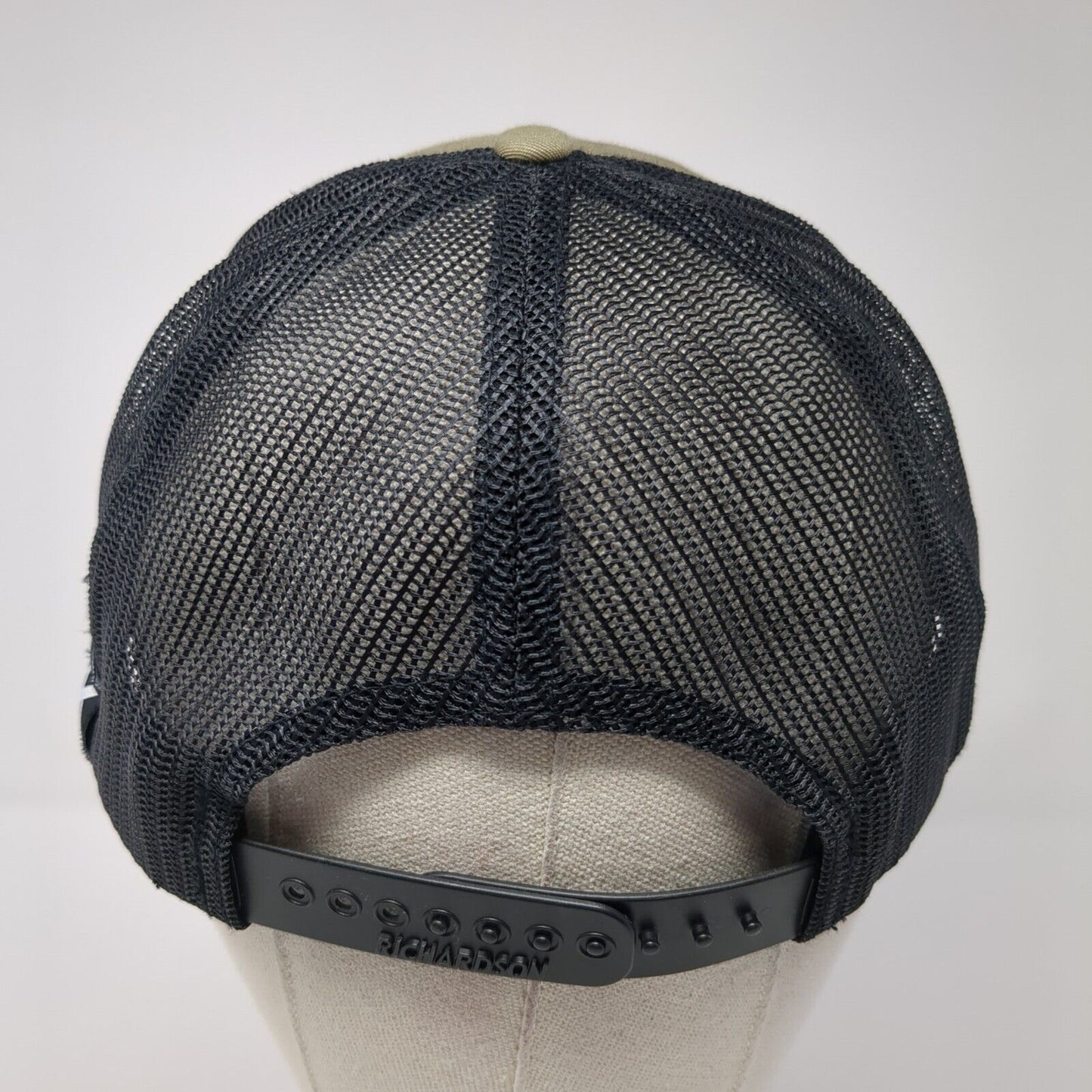 American Original Patch Snapback Trucker Hat Brown One Size Richardson