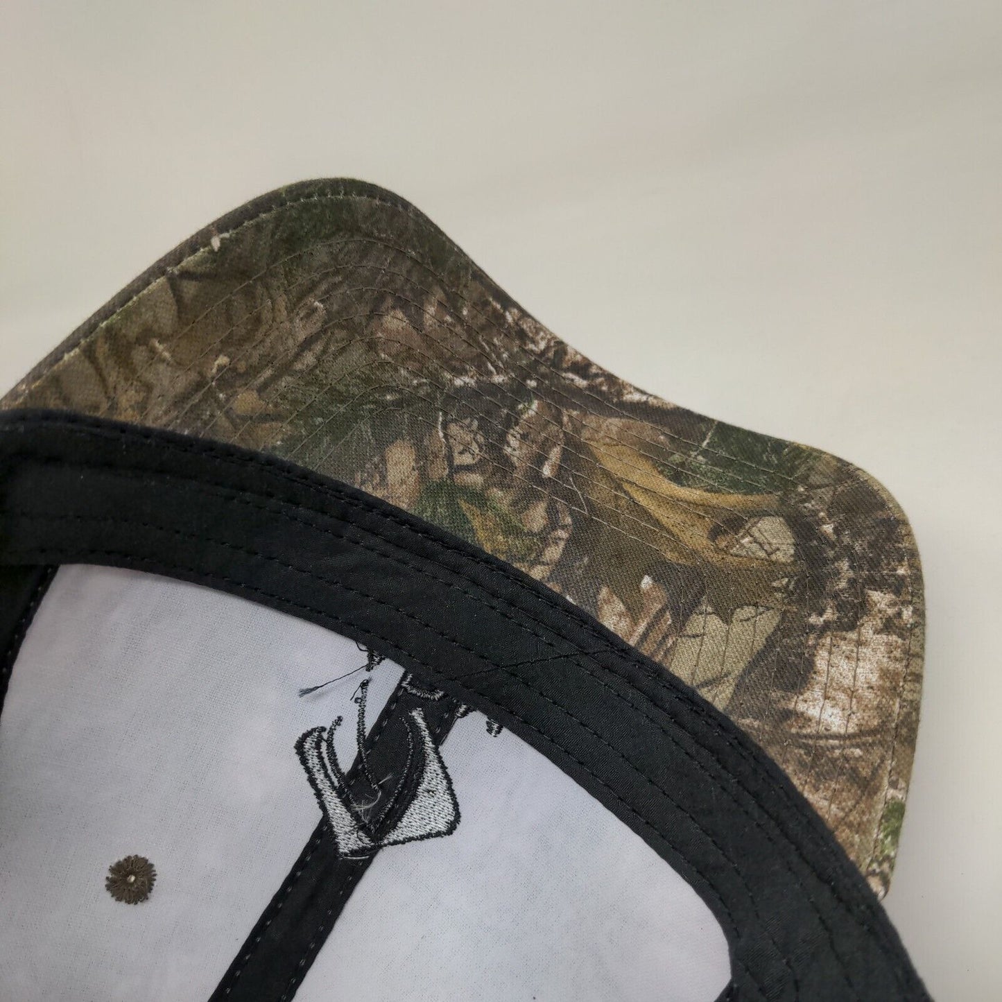 ADM Strapback Mesh Back Trucker Hat Camo OSFM Realtree W/Tags