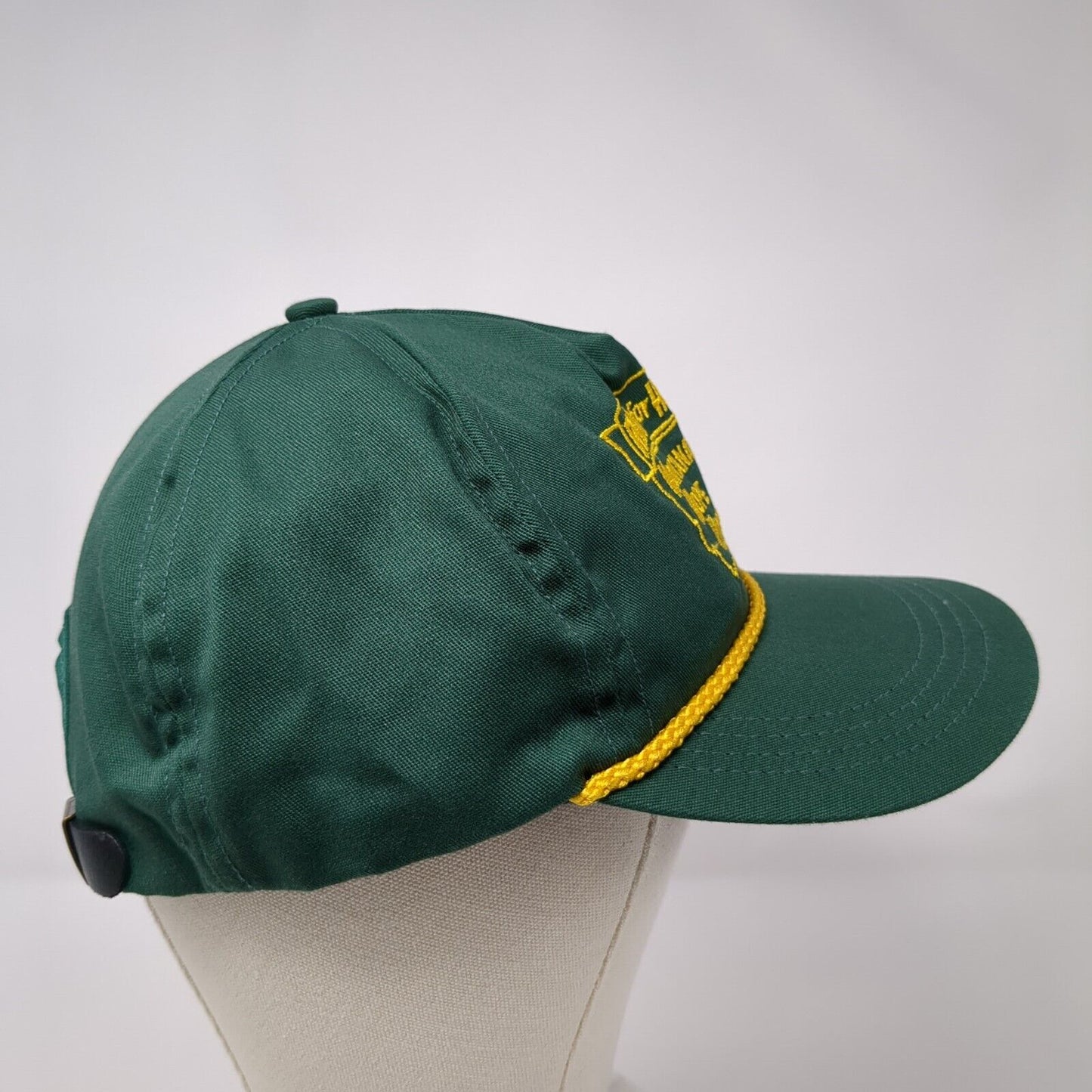 Ride For Hope Slideback Rope Hat Green OSFA Montana Hope Project 500