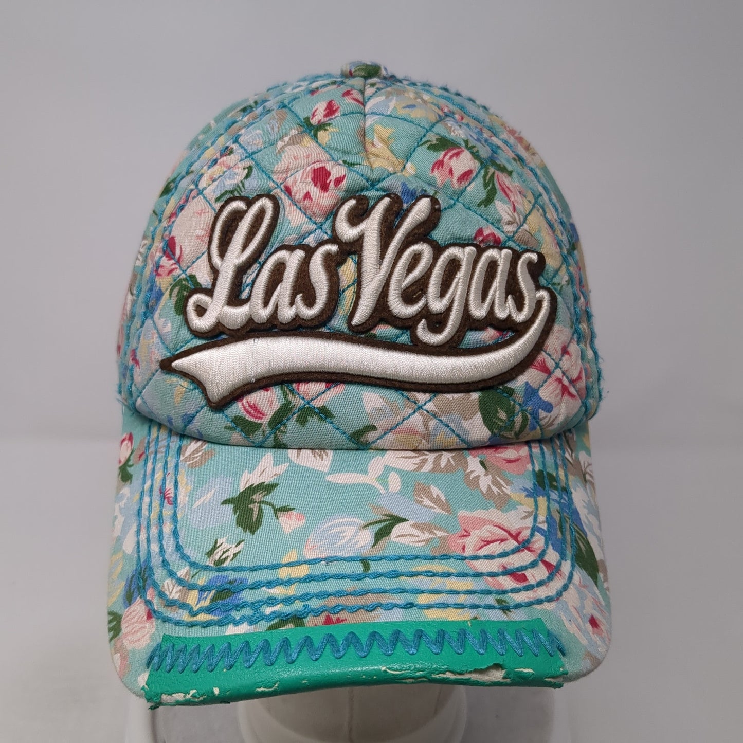 Las Vegas Snapback Hat Multicolor One Size Adjustable Embroidered Robin Ruth