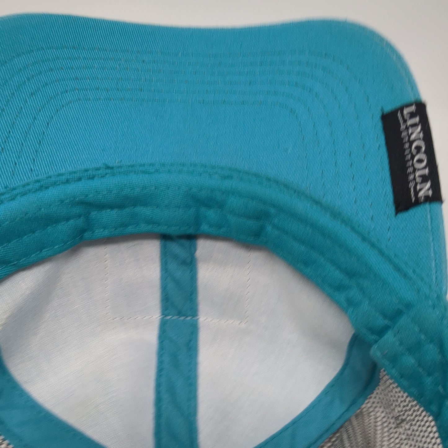 Locally Grown Farm Girl Snapback Trucker Hat Blue One Size Mesh Back