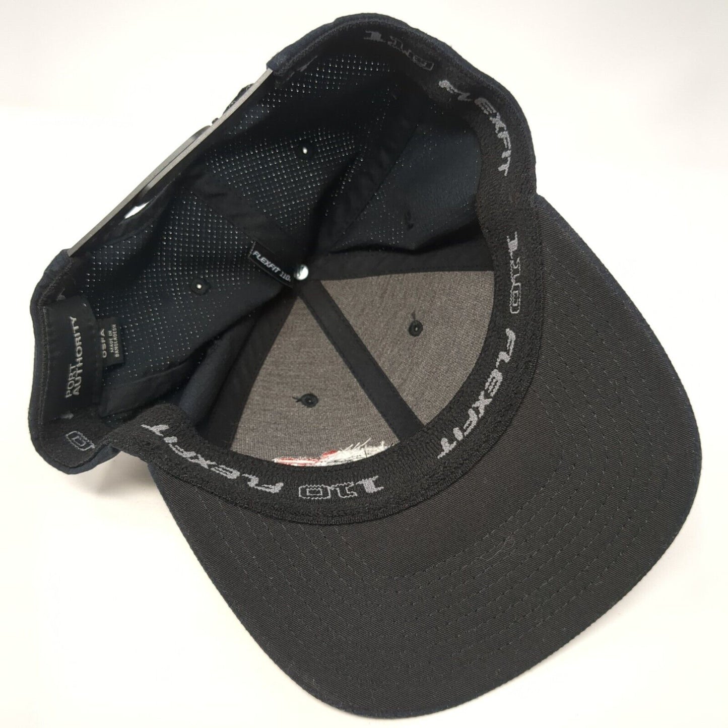 Amoth USA Flag Snapback Hat Black One Size Flexfit 110 Port Authority