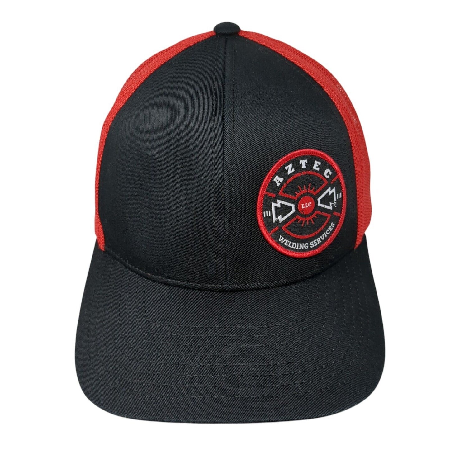 Aztec Welding Services Snapback Trucker Hat Multi OS Adjustable Pacific Headwear