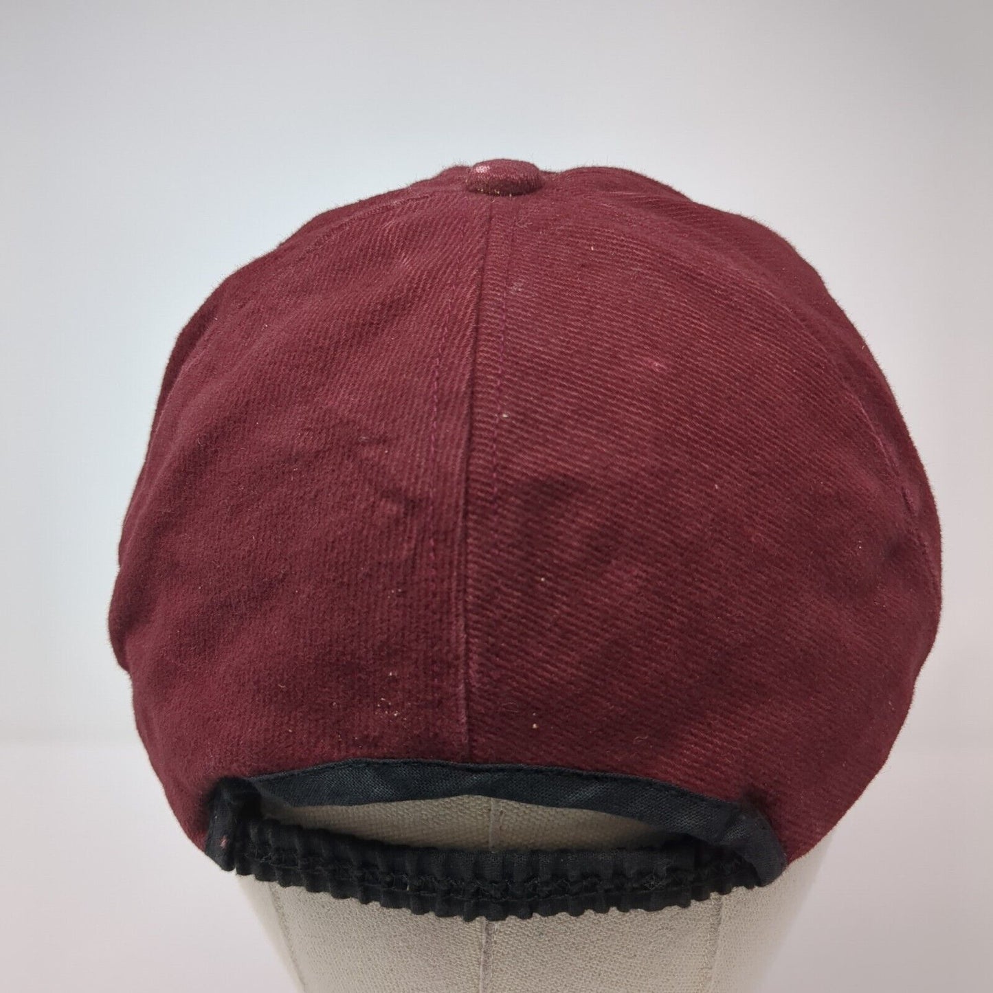 BBB New York Baseball Cap Red One Size Stretch Lightweight 6 Panel Blank