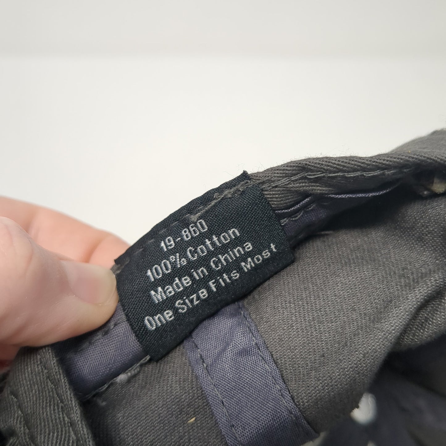 Kubota Strapback Hat Gray One Size Adjustable Embroidered 6 Panel Otto