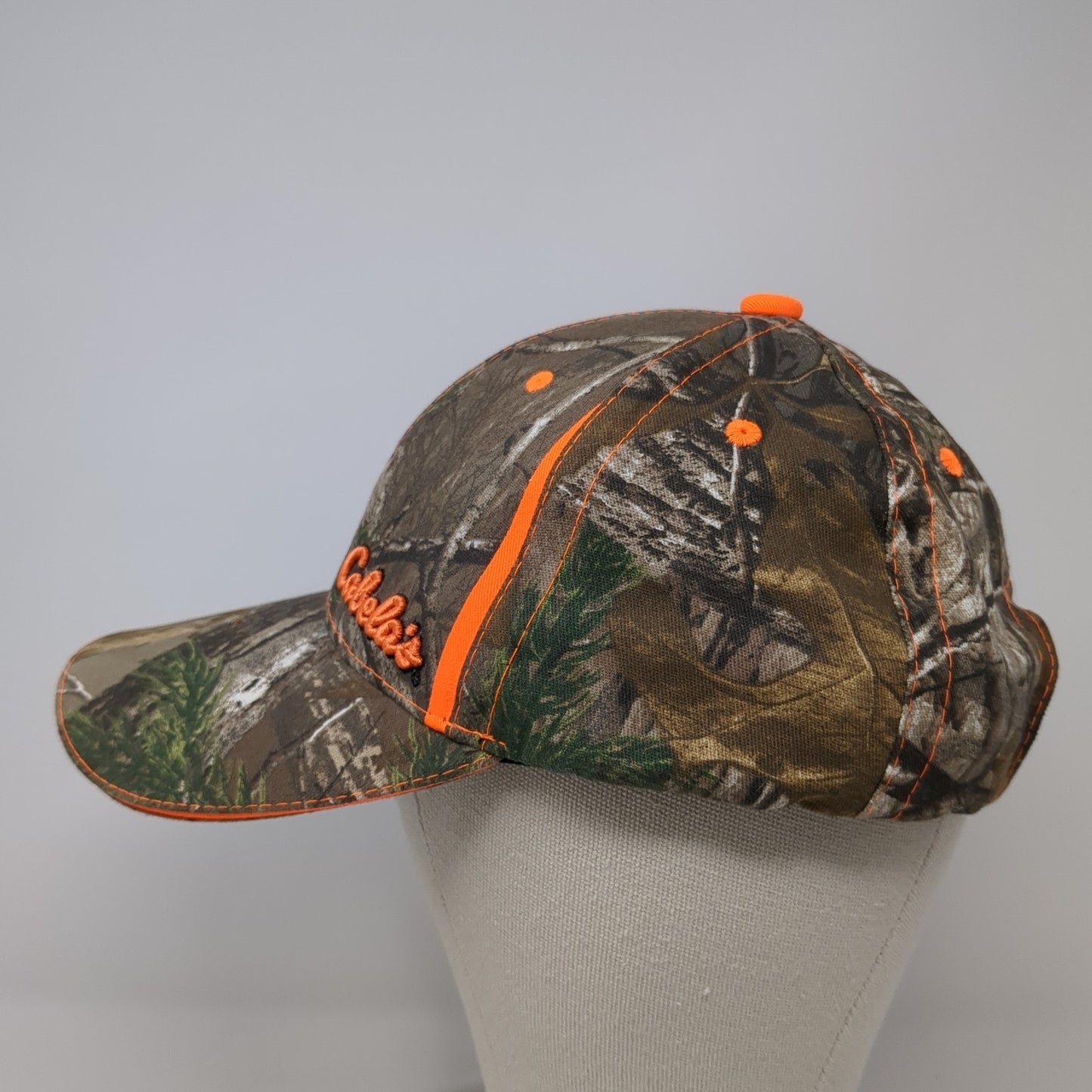 Cabela's Strapback Hat Multi Camo One Size LED Light Hunting Powercap