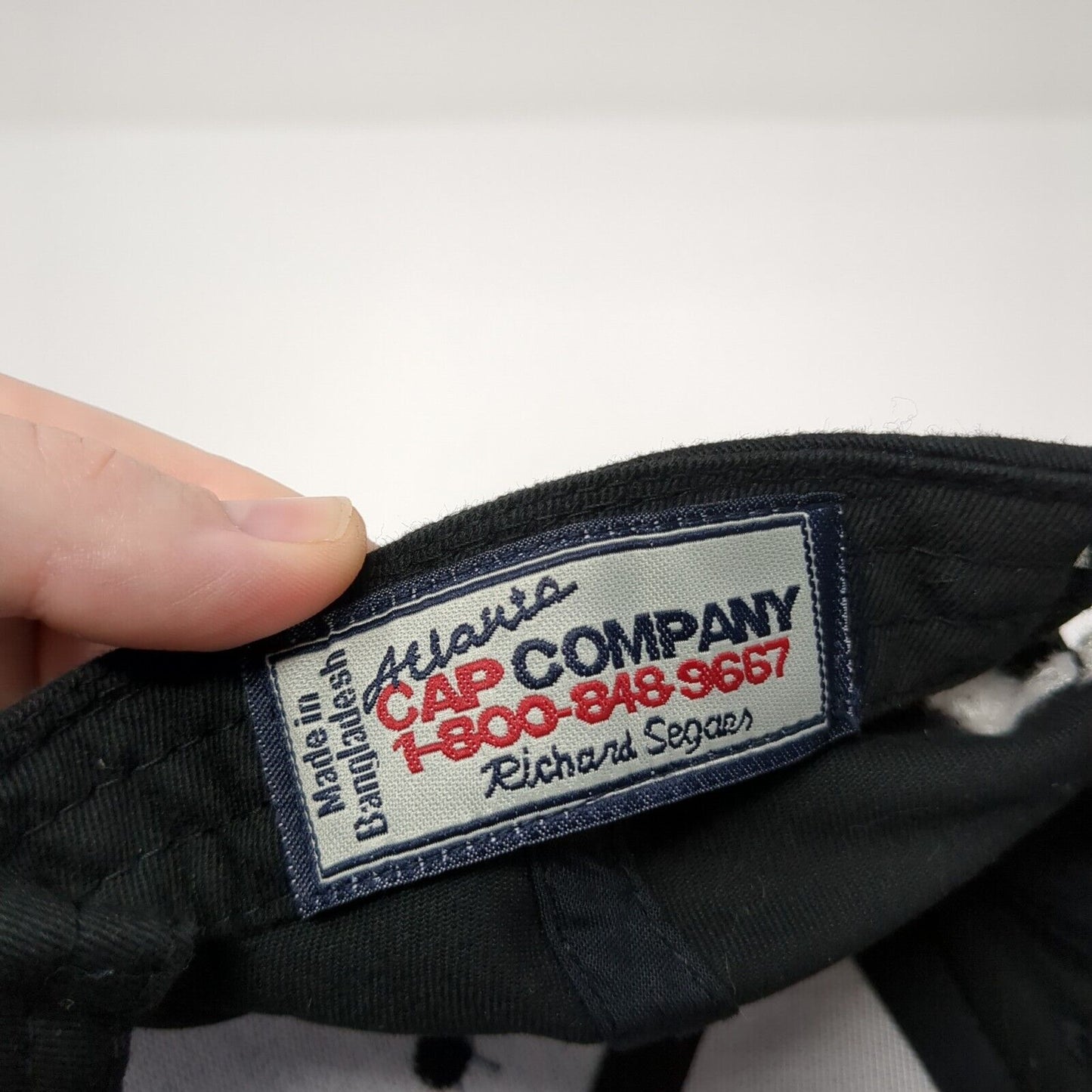 Old Dominion Freight Line Strapback Hat Black One Size Adjustable