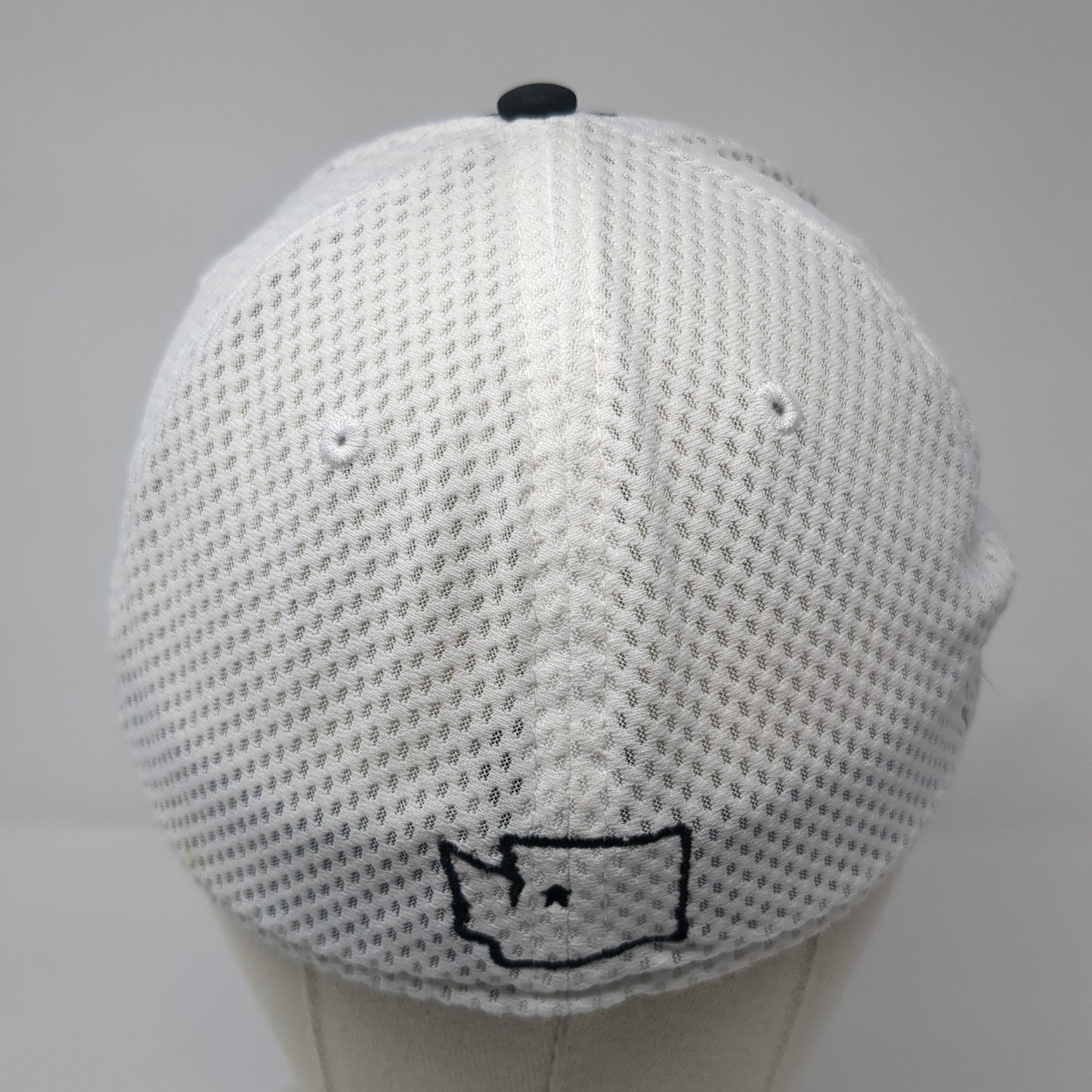Suncadia Fitted Hat Black Medium Embroidered Colorblock A-Flex Imperial