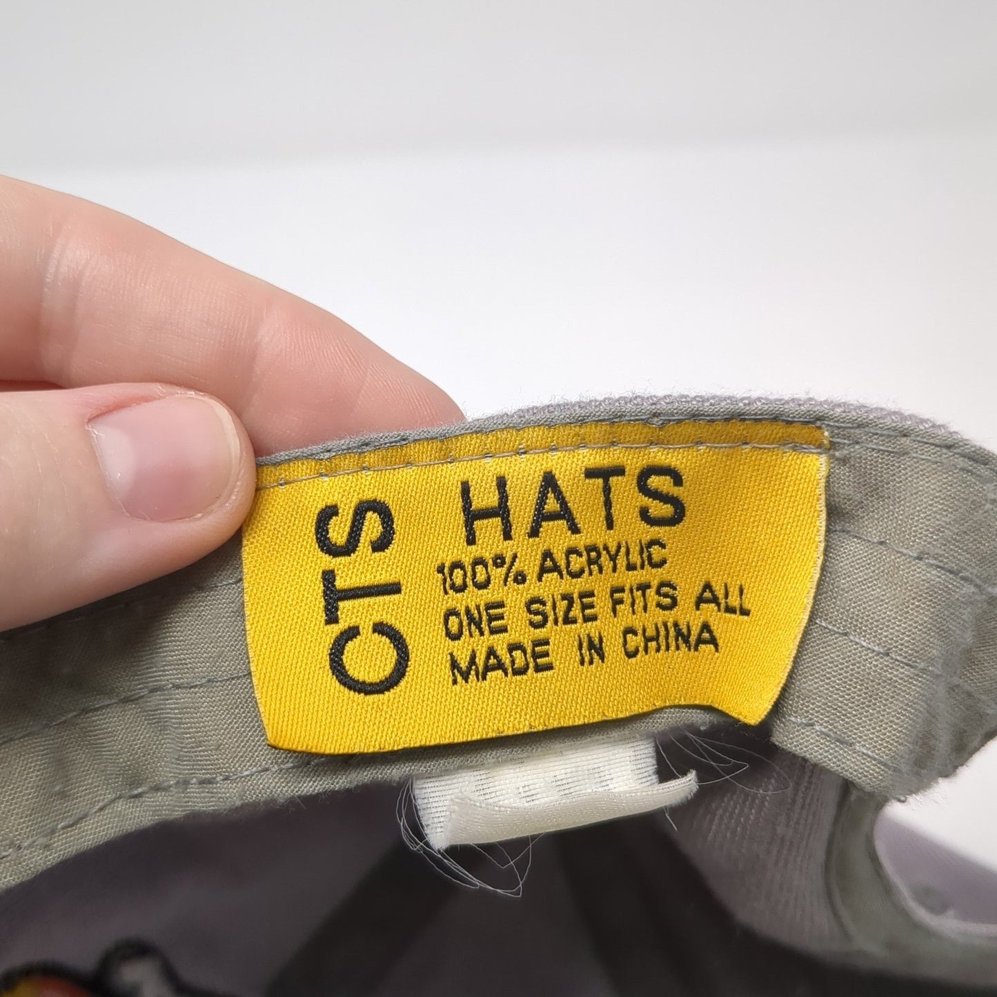 American Eagle Native Pride Baseball Cap Gray OS Adjustable Embroidered CTS