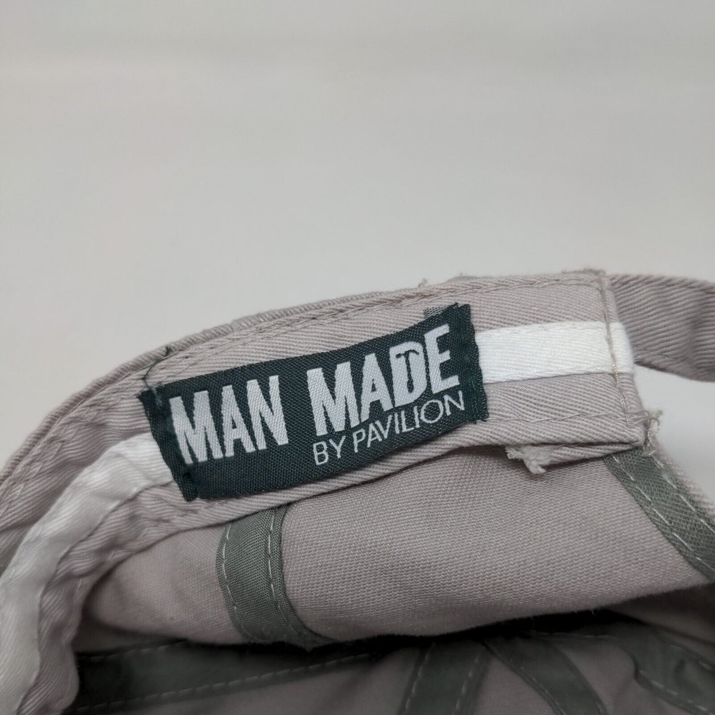 Awesome Grandpa Slideback Hat Gray OSFA Adjustable Embroidered Man Made Pavilion