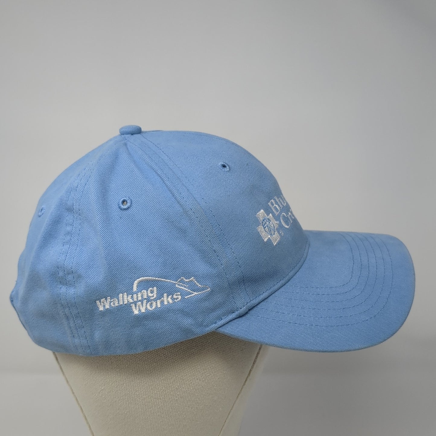 Blue Cross of Idaho Strapback Hat Blue One Size 6 Panel Richardson