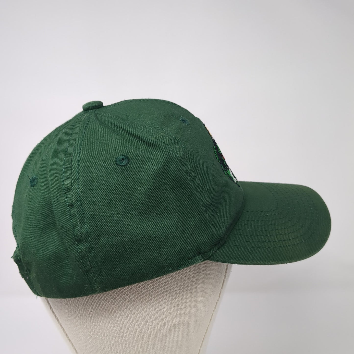 Bass Pro Shops Fish Snapback Hat Green One Size Adjustable Gone Fishing