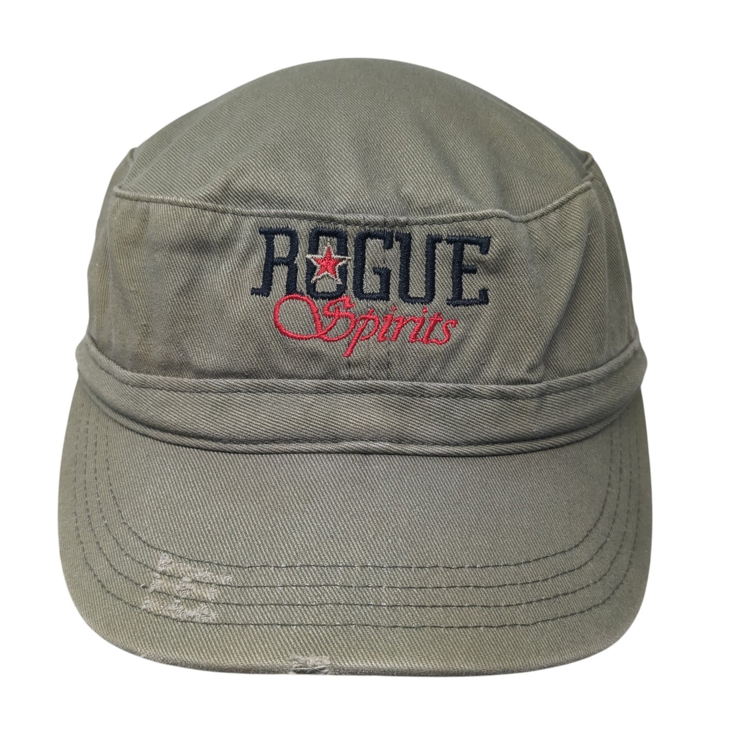 Rogue Spirits Strapback Cadet Army Cap Hat Green One Size District Threads