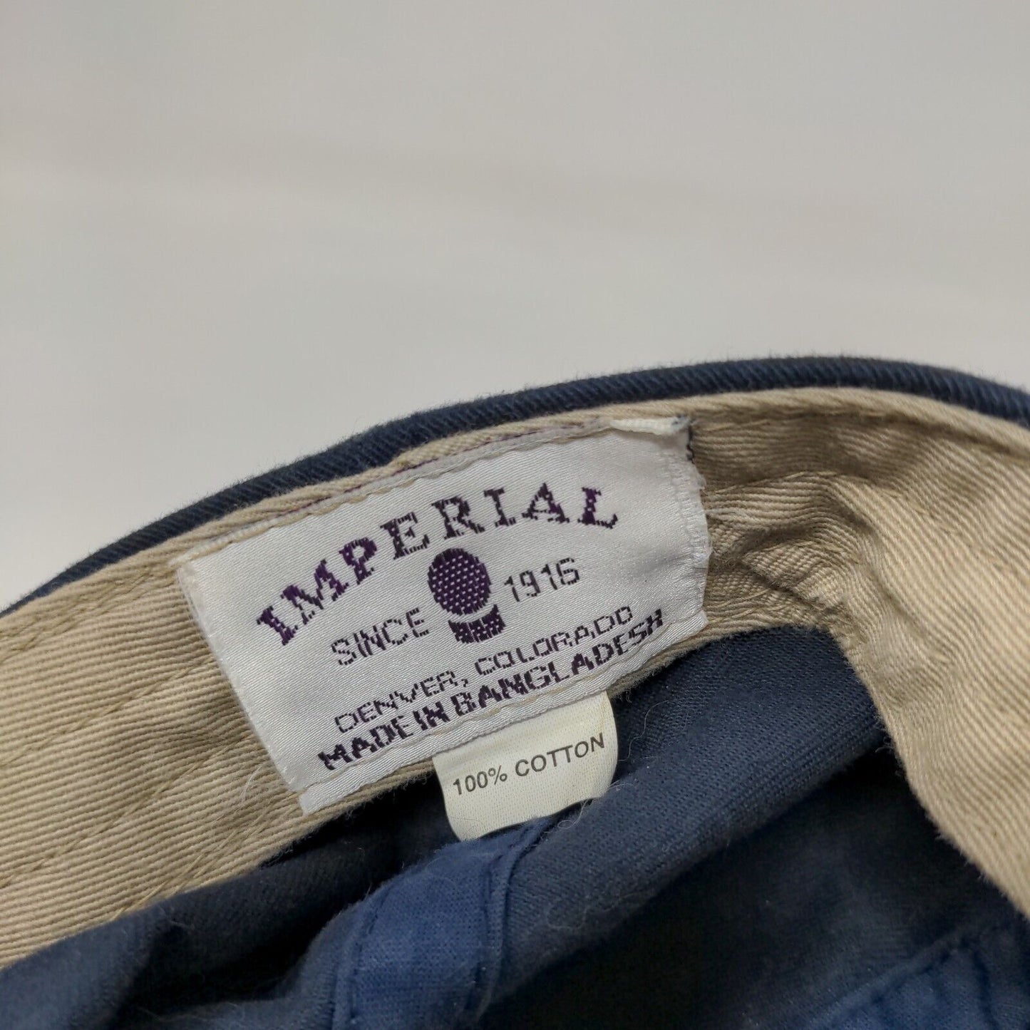 Amelia Island Plantation Slideback Hat Blue One Size Embroidered Imperial