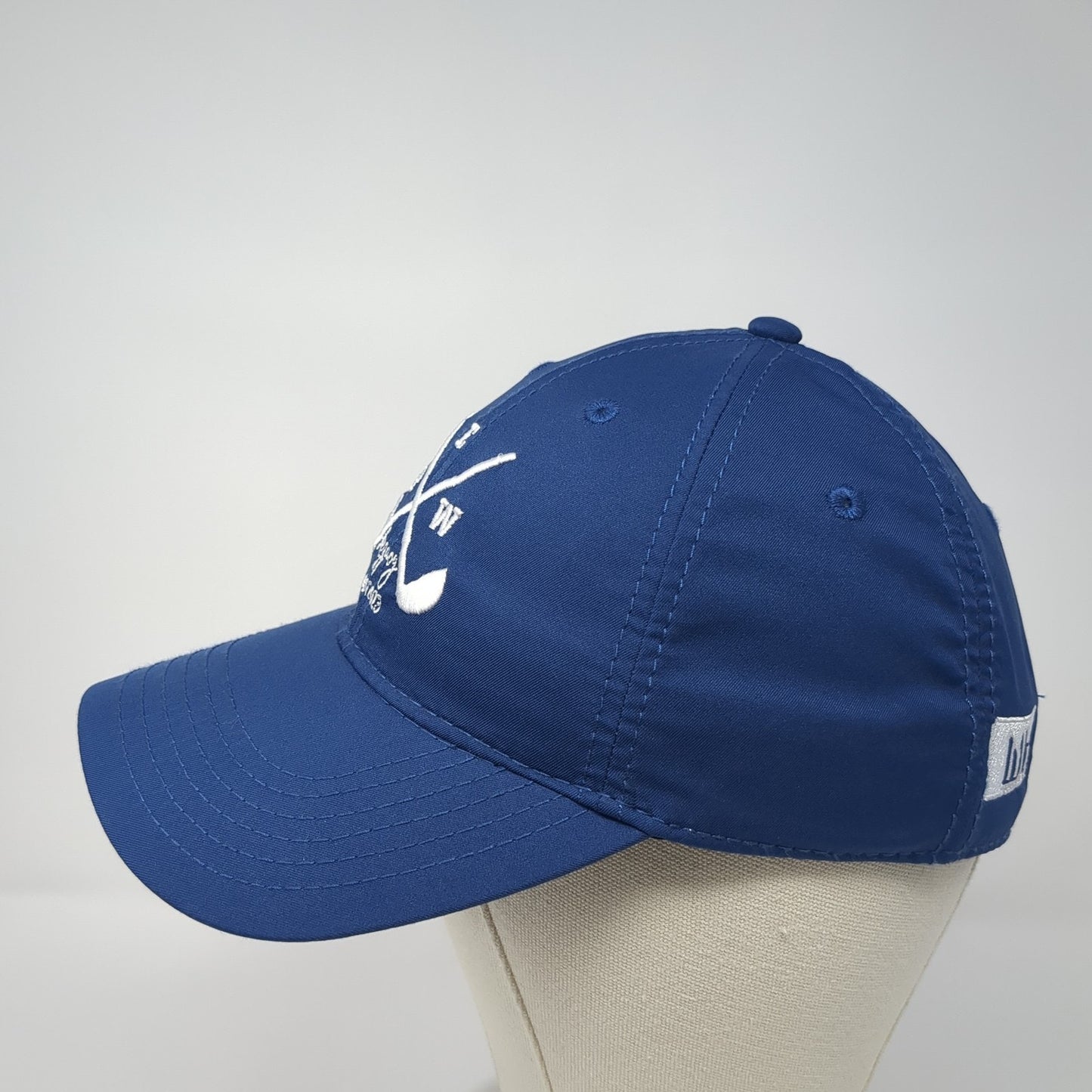 PEW Legacy Strapback Hat Blue One Size Adjustable Embroidered Outdoor