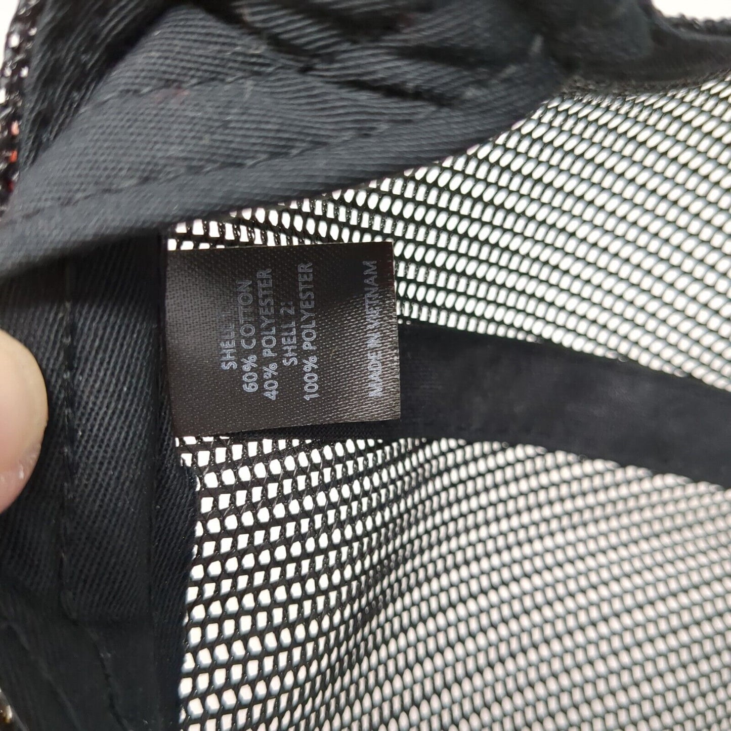 RMI Snapback Mesh Back Trucker Hat Gray One Size Embroidered Richardson