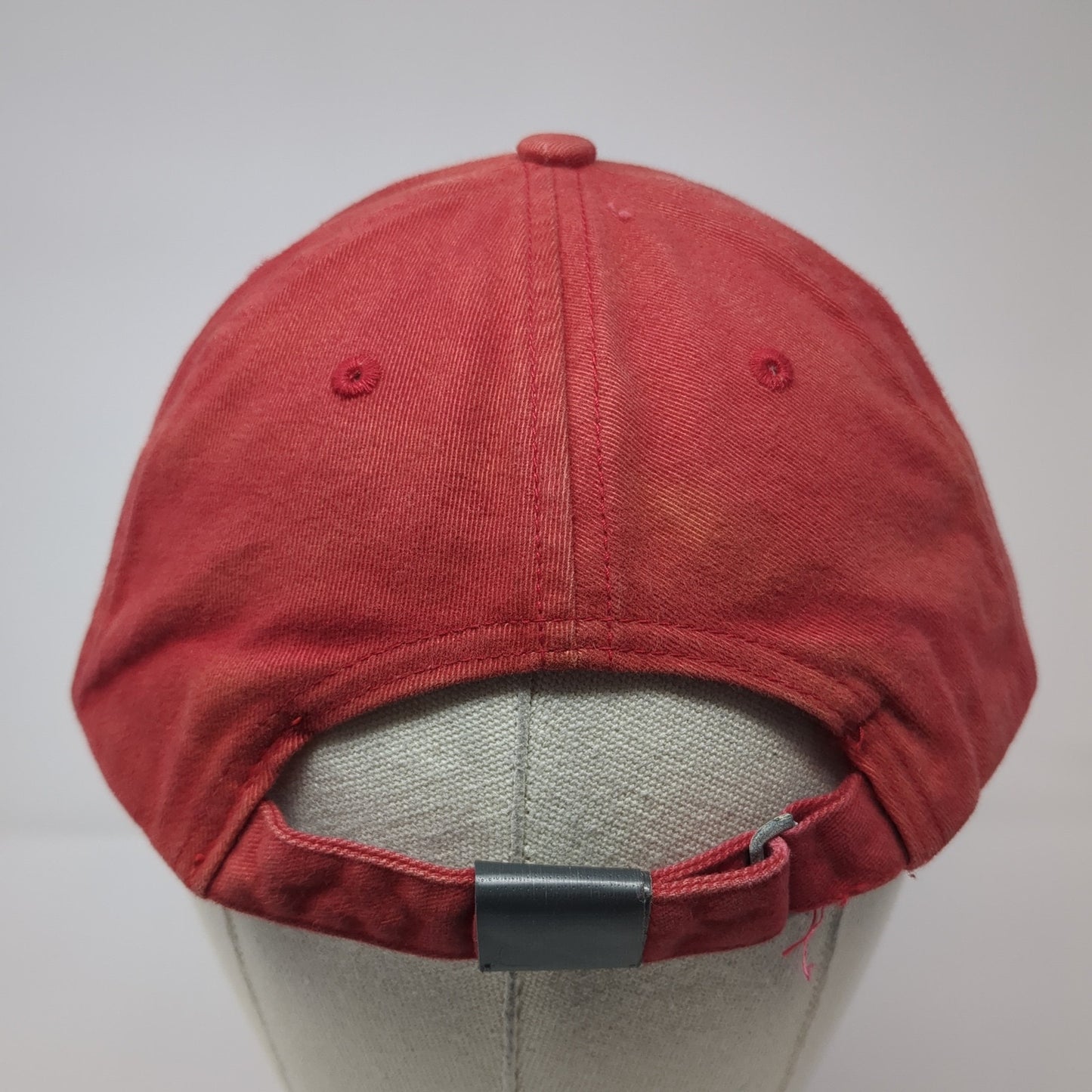 Toyota Slideback Baseball Cap red One Size Adjustable Embroidered 6 Panel