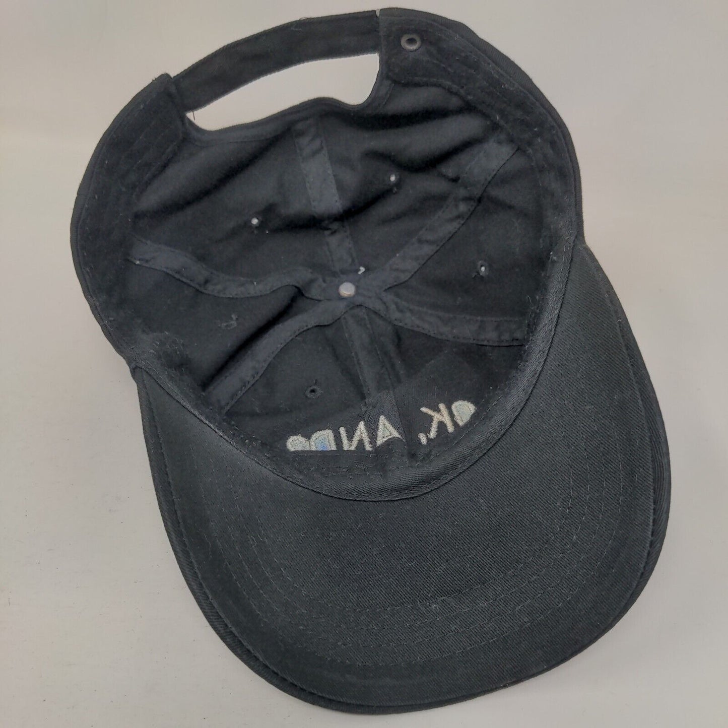 Ok, And? Slideback Hat Black One Size Embroidered Adjustable 6 Panel