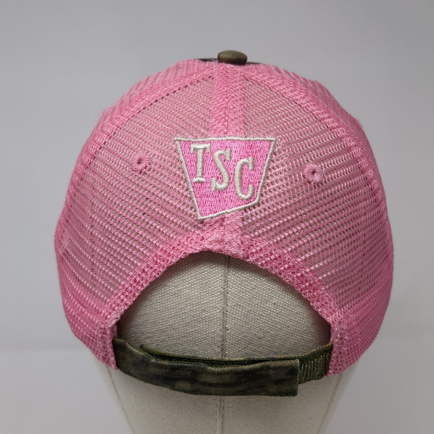 Tractor Supply Co. Strapback Trucker Hat Camouflage One Size Mesh Back
