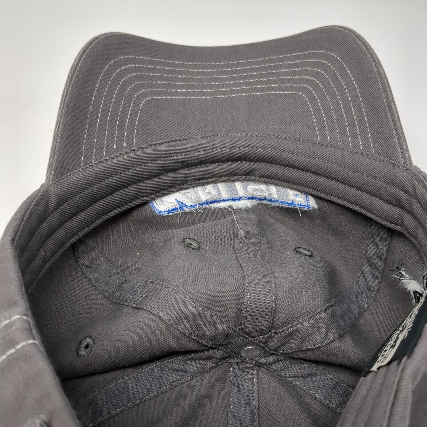 Carlisle Slideback Hat Gray One Size Adjustable HeadShots KC Caps