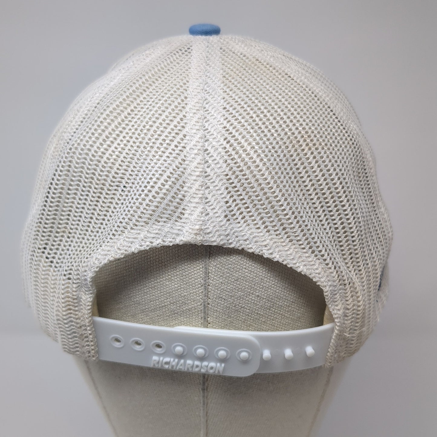 Midwest Lumber Snapback Trucker Hat Blue OS Adjustable Mesh Back Richardson
