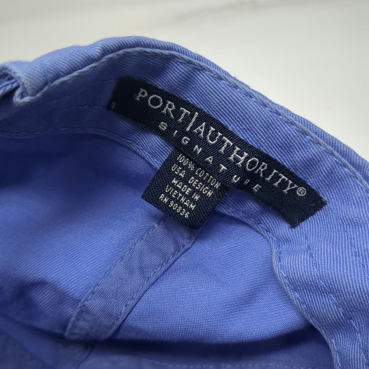 Port Authority Baseball Cap Blue One Size El Rancho De Aliento Paso Finos Hat